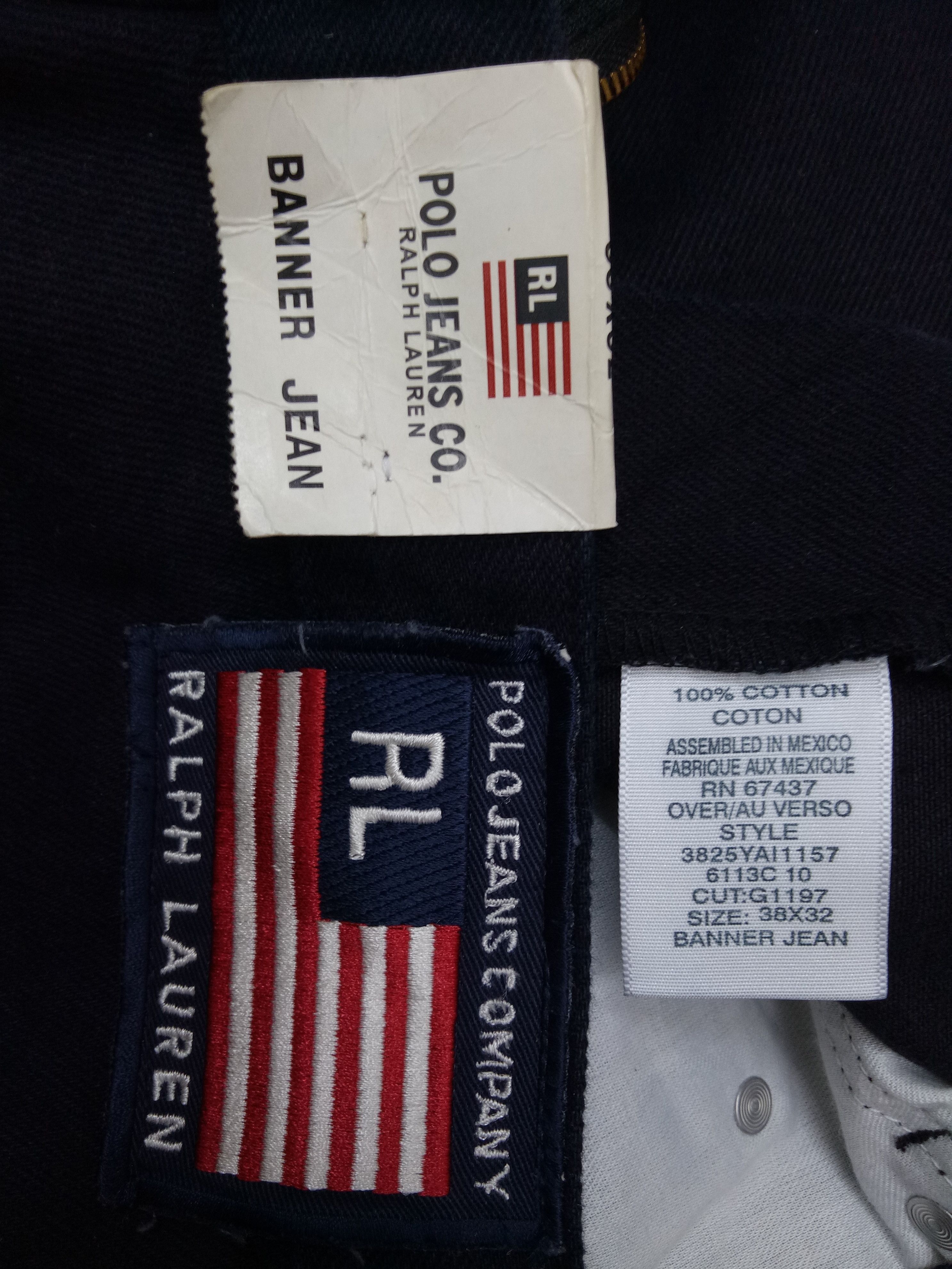 Lauren Ralph Lauren 🔥(NWT) Polo Ralph Lauren Jeans The Banner Jean Size US 37 - 13 Thumbnail