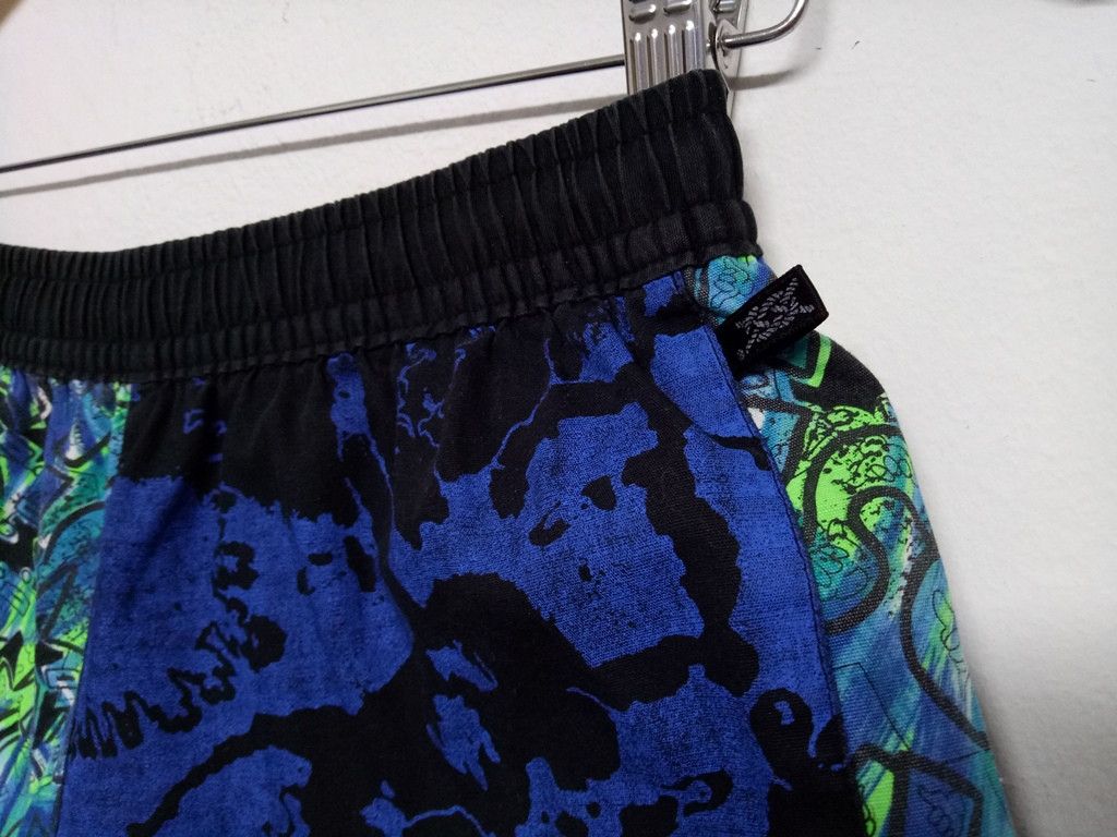 Vintage 🔥Hang Loose Fullprint Short Pants With Drawstring RARE Size US 30 / EU 46 - 2 Thumbnail