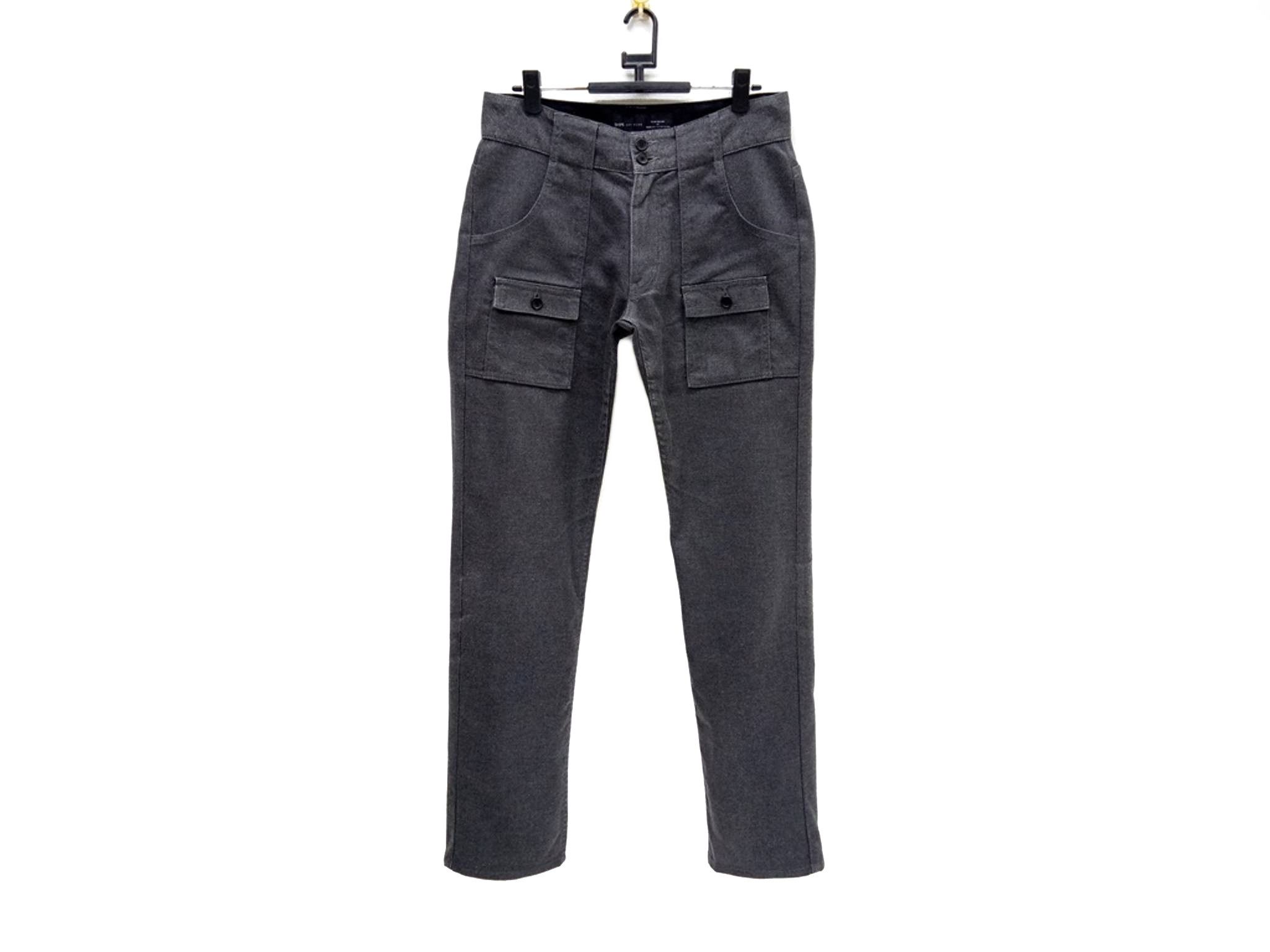 image of Ships Jet Blue Pants Punk Rock Fashion Design in Grey, Men's (Size 32)