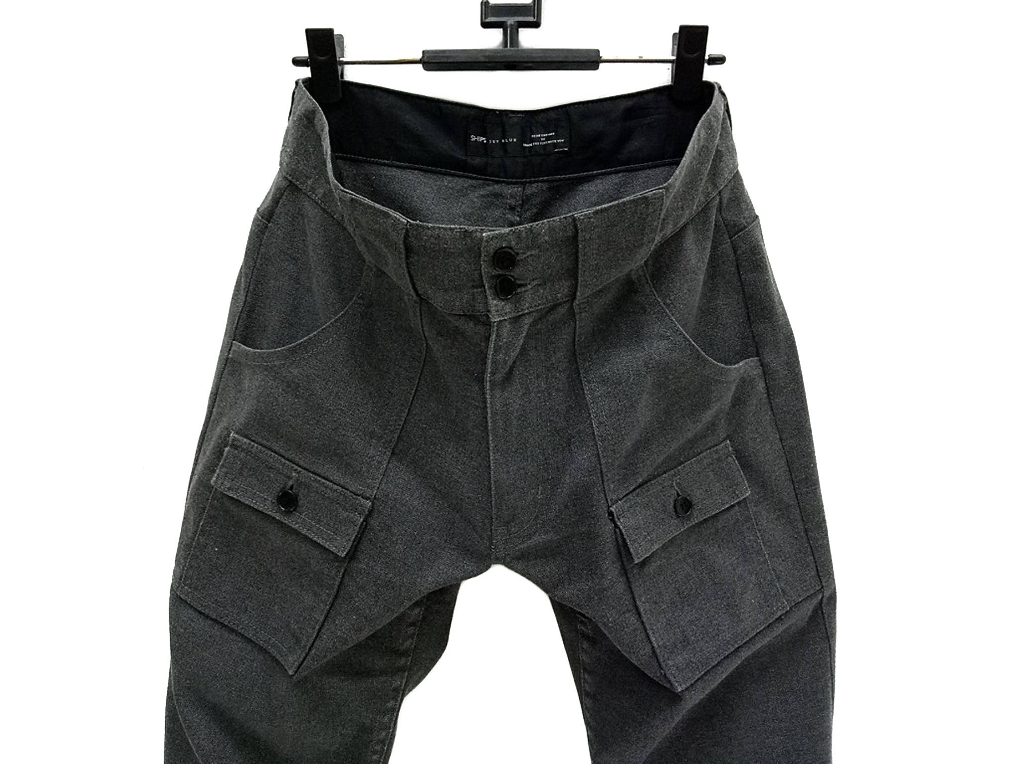 SHIPS 🔥🔥🔥Ships Jet Blue Pants Punk Rock Fashion Rare Design Size US 32 / EU 48 - 2 Thumbnail