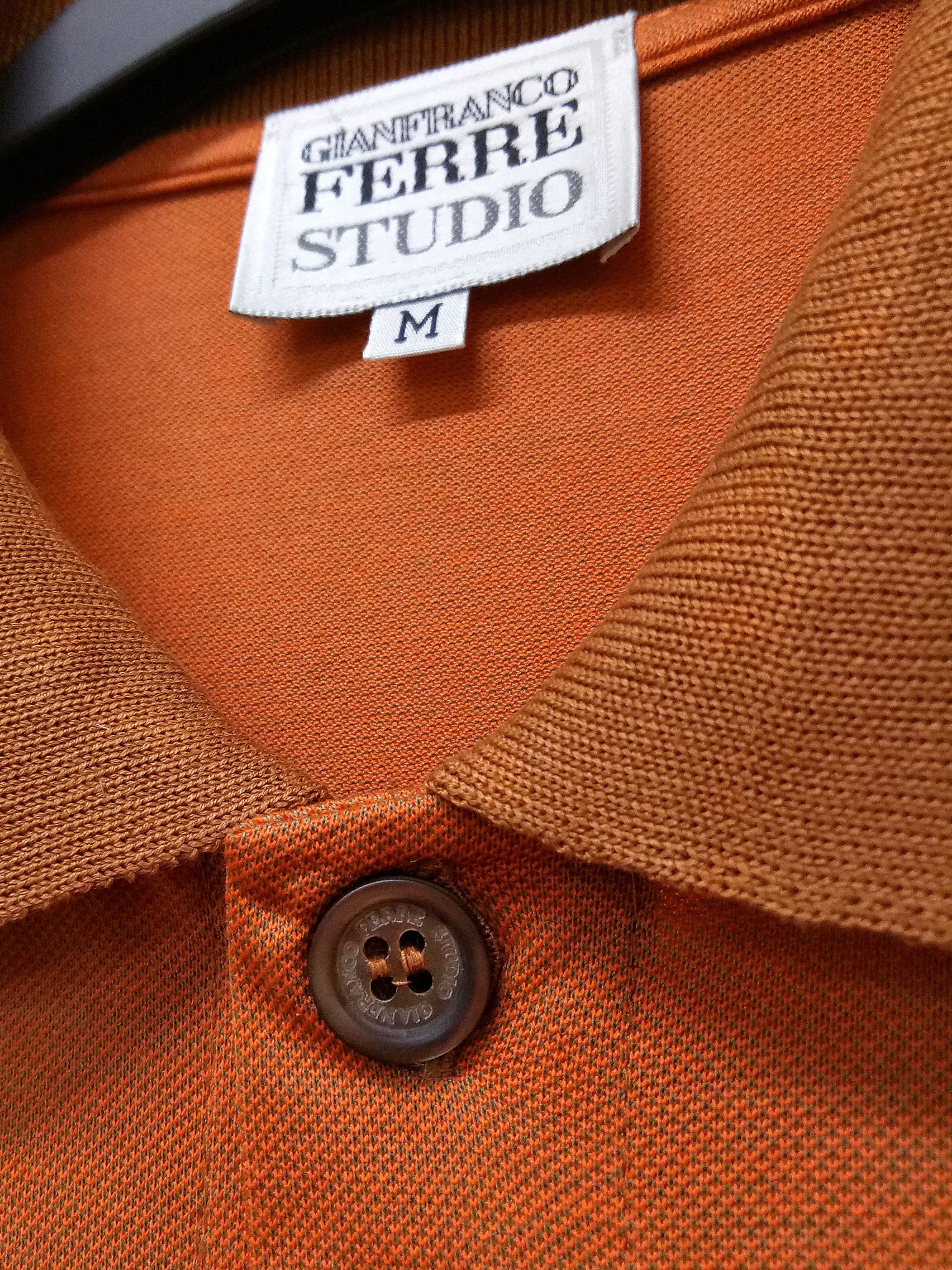 Ferre 🔥Gianfranco Ferre Studio Made in Italy LS Button Up Shirt Size US M / EU 48-50 / 2 - 4 Thumbnail
