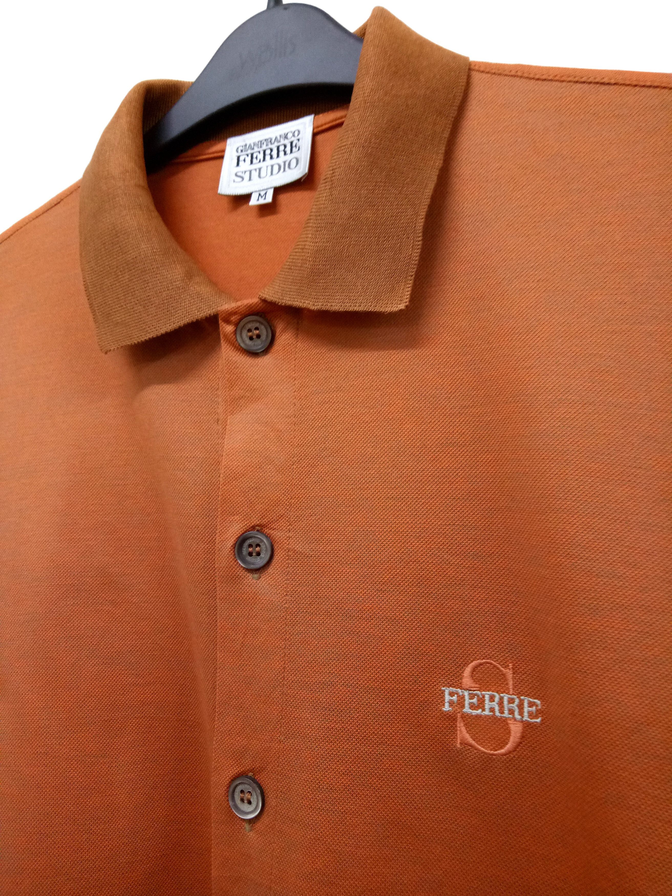 Ferre 🔥Gianfranco Ferre Studio Made in Italy LS Button Up Shirt Size US M / EU 48-50 / 2 - 3 Thumbnail