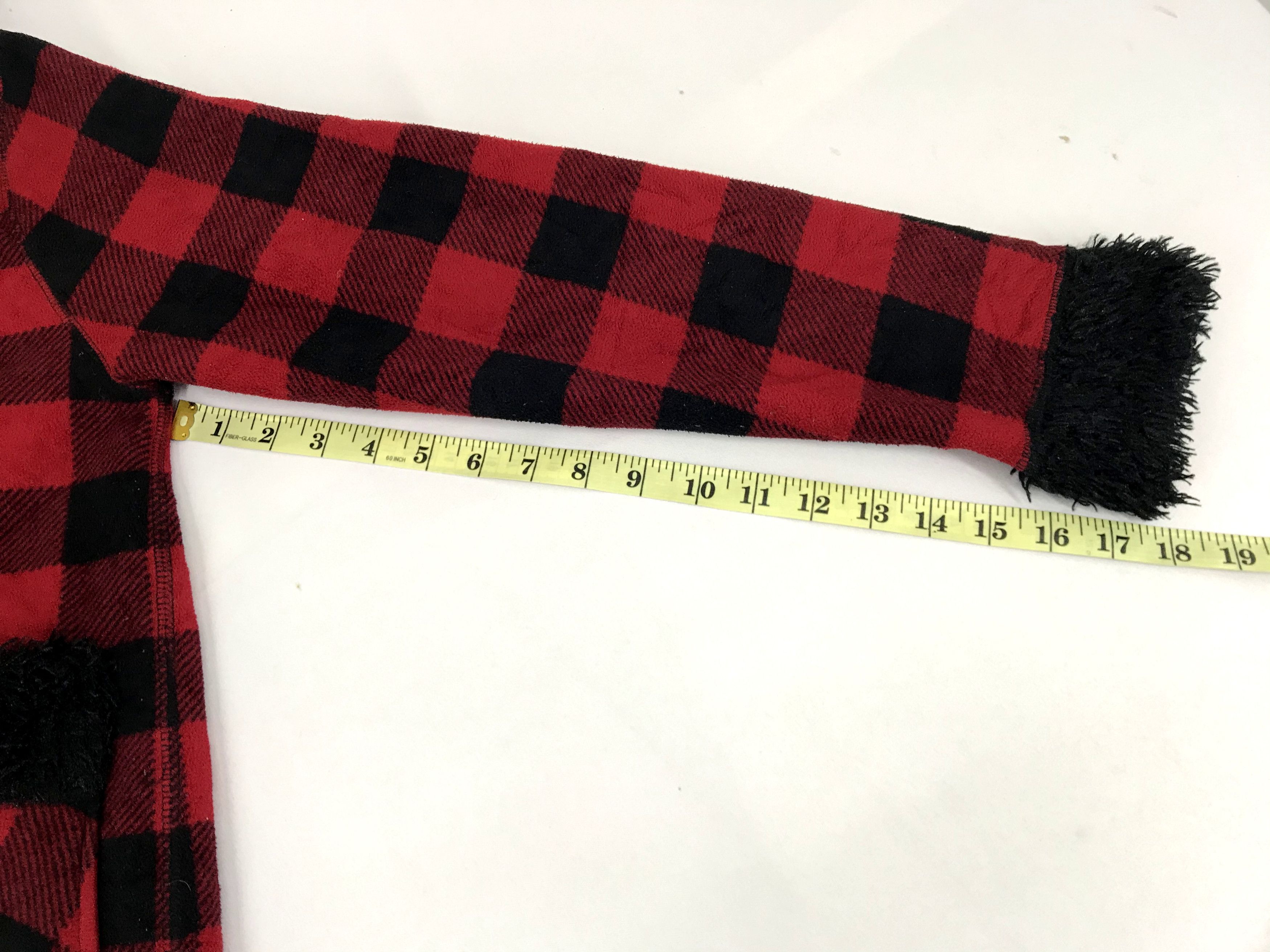 Japanese Brand Vintage Style Mot De Passe Fleece Sherpa Hoodie Sweatshirt Size M / US 6-8 / IT 42-44 - 11 Thumbnail