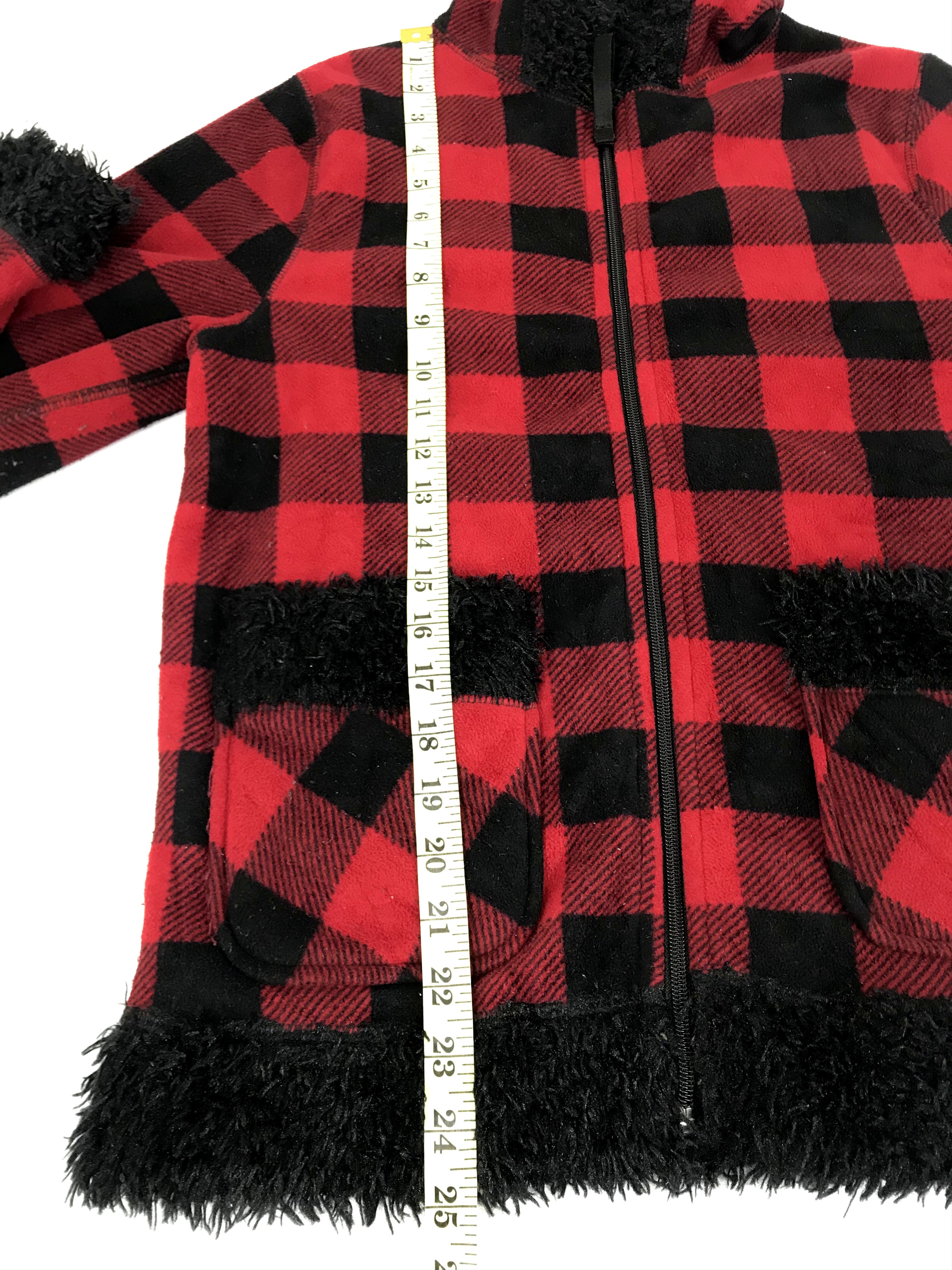 Japanese Brand Vintage Style Mot De Passe Fleece Sherpa Hoodie Sweatshirt Size M / US 6-8 / IT 42-44 - 10 Thumbnail
