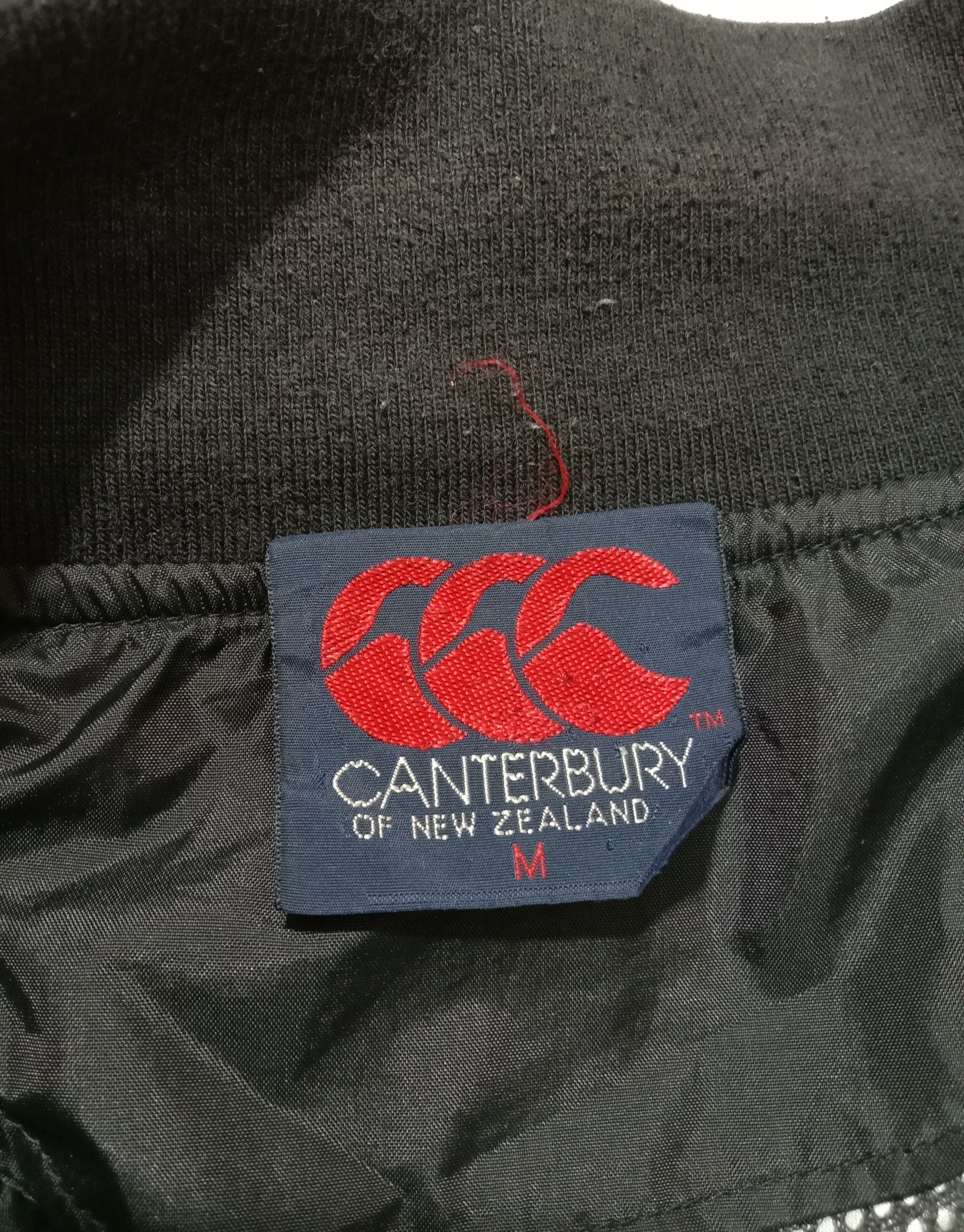 All Blacks Vintage CANTERBURY Of NEW ZEALAND All Black Sweatshirt Size US M / EU 48-50 / 2 - 3 Thumbnail