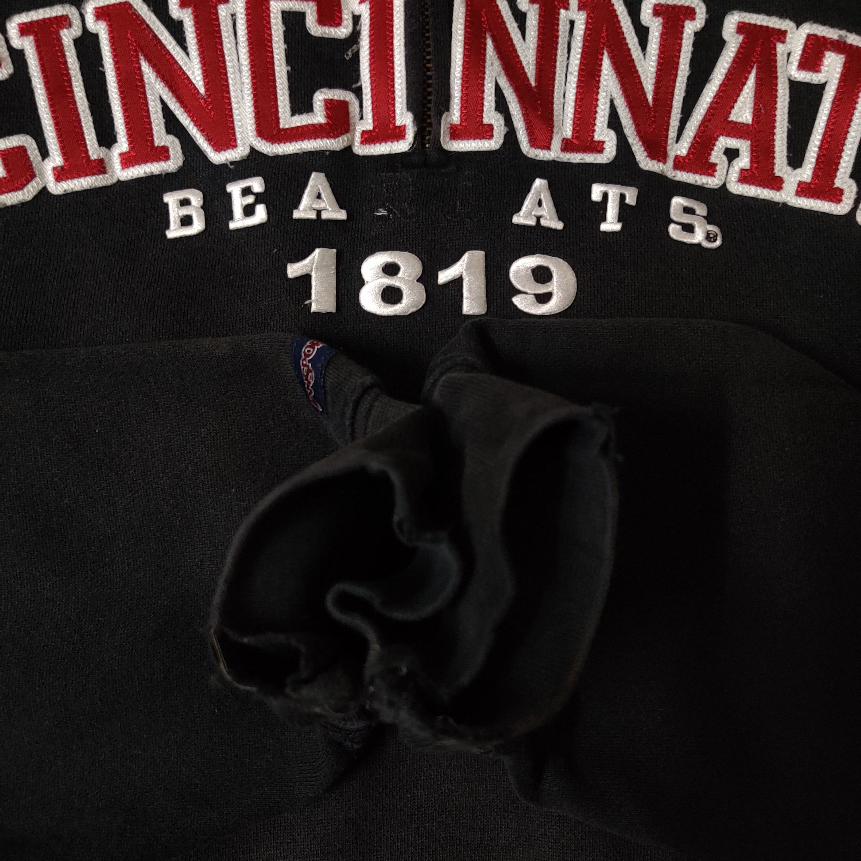 NFL Vintage Cincinnati Bearcats NFL Team Sweatshirt Half Zipper Size US M / EU 48-50 / 2 - 4 Thumbnail