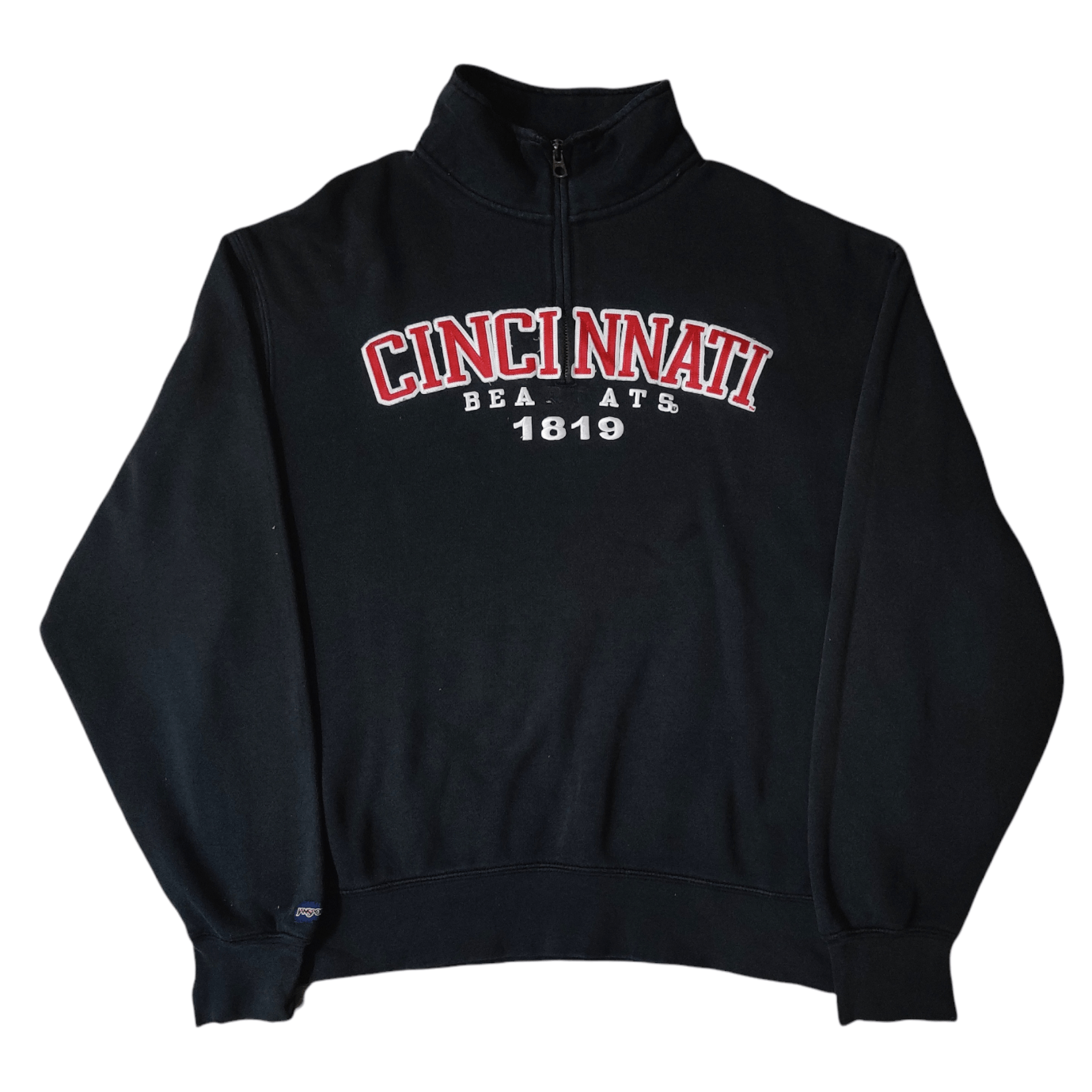 NFL Vintage Cincinnati Bearcats NFL Team Sweatshirt Half Zipper Size US M / EU 48-50 / 2 - 1 Thumbnail