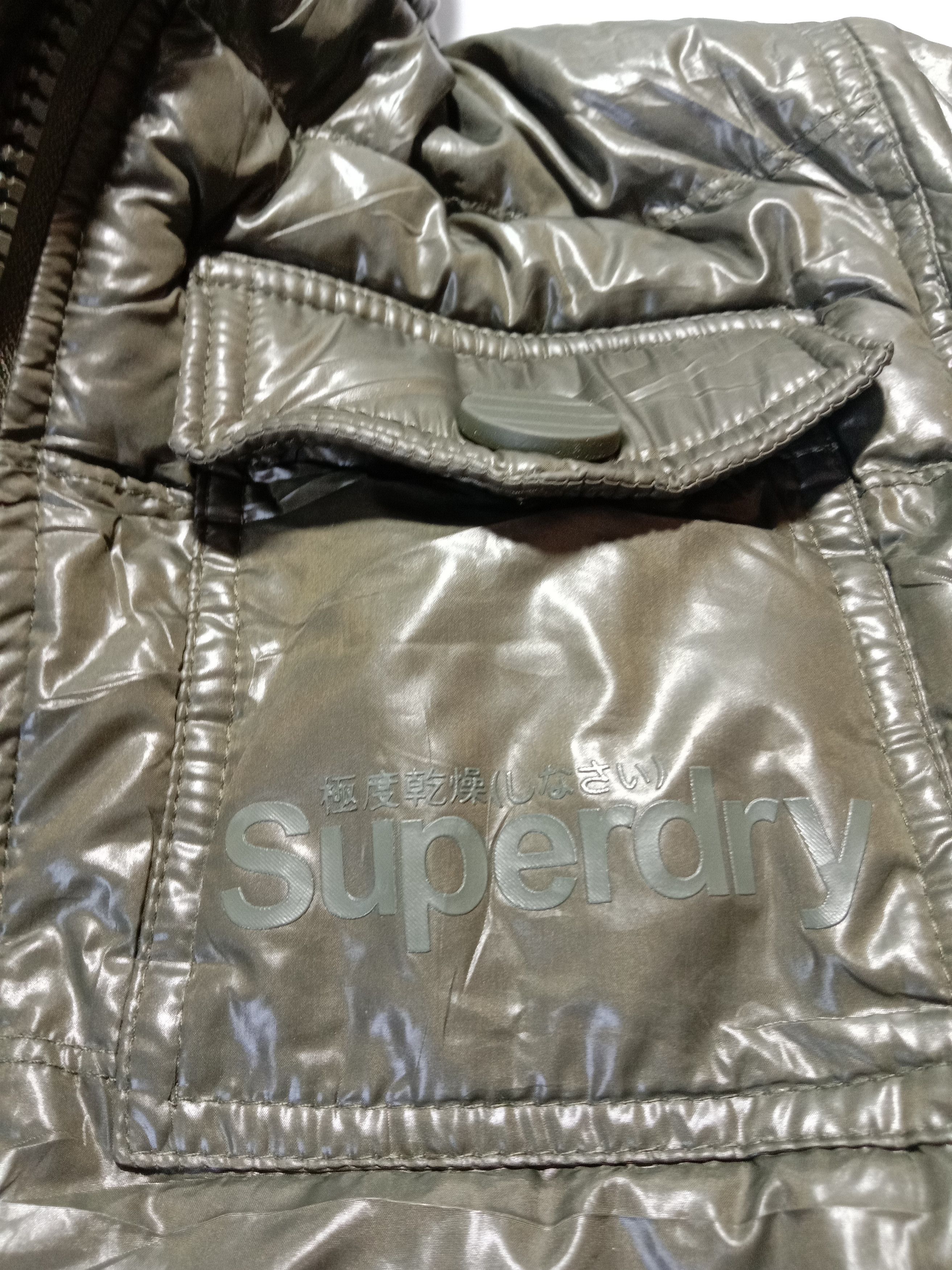 Japanese Brand Super Dry Japan Downhill Jacket Padded Hoodie Size S / US 4 / IT 40 - 3 Thumbnail