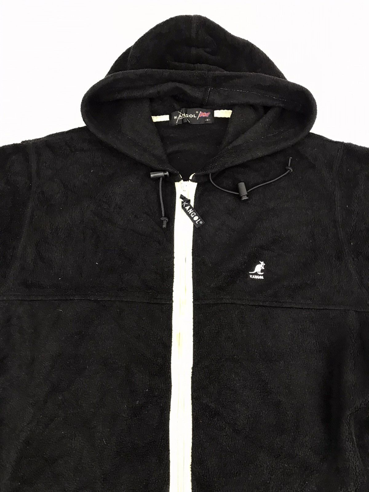 Kangol Kangol England Fleece Sweatshirt Hoodies Jacket Zipper Size US M / EU 48-50 / 2 - 2 Thumbnail