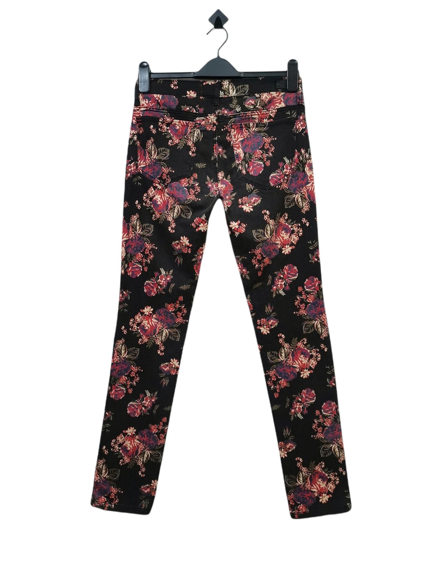 Art Comes First × Bdg × Japanese Brand 🔥Fullprint Floral Skinny Jeans BDG  Cigarette Mid Rise Rare