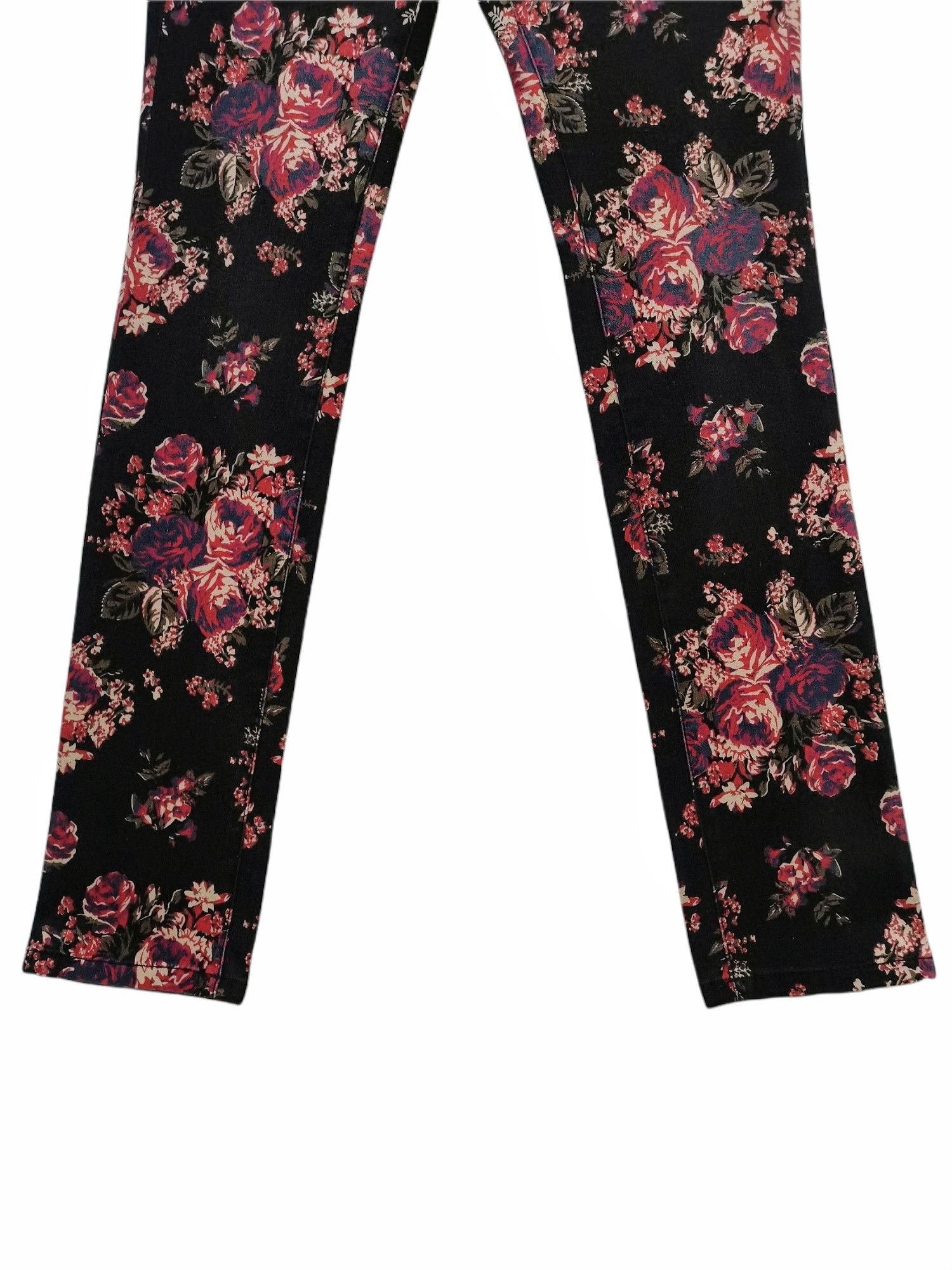 Art Comes First 🔥Fullprint Floral Skinny Jeans BDG Cigarette Mid Rise Rare Size US 30 / EU 46 - 9 Thumbnail