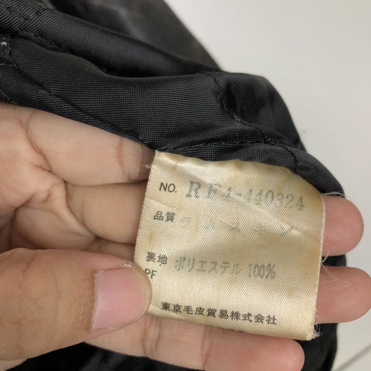 Japanese Brand VINTAGE BOMBER LEATHER JACKET RACER JUBIAN TOKYO FUR Size US M / EU 48-50 / 2 - 12 Thumbnail