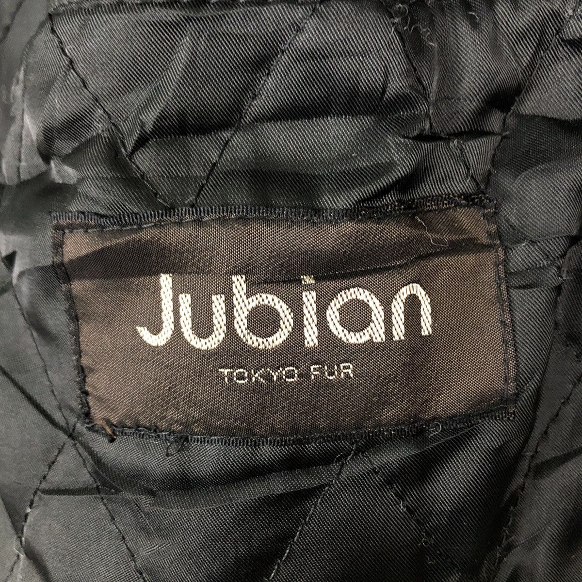 Japanese Brand VINTAGE BOMBER LEATHER JACKET RACER JUBIAN TOKYO FUR Size US M / EU 48-50 / 2 - 14 Thumbnail