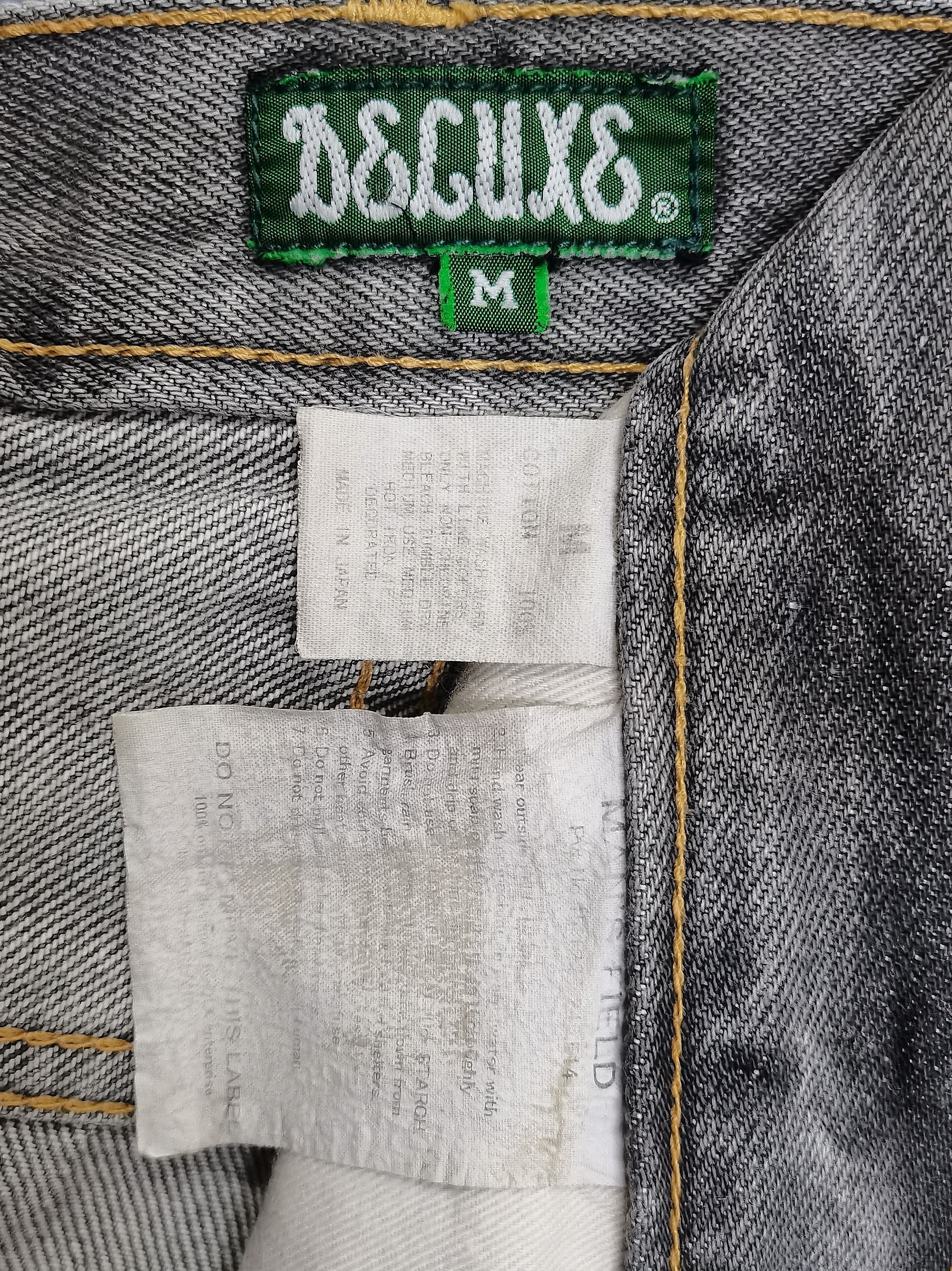 DELUXE 🔥🔥🔥DELUXE JAPAN Mechanical Tools Design Denim Jeans Rare Size US 33 - 25 Thumbnail
