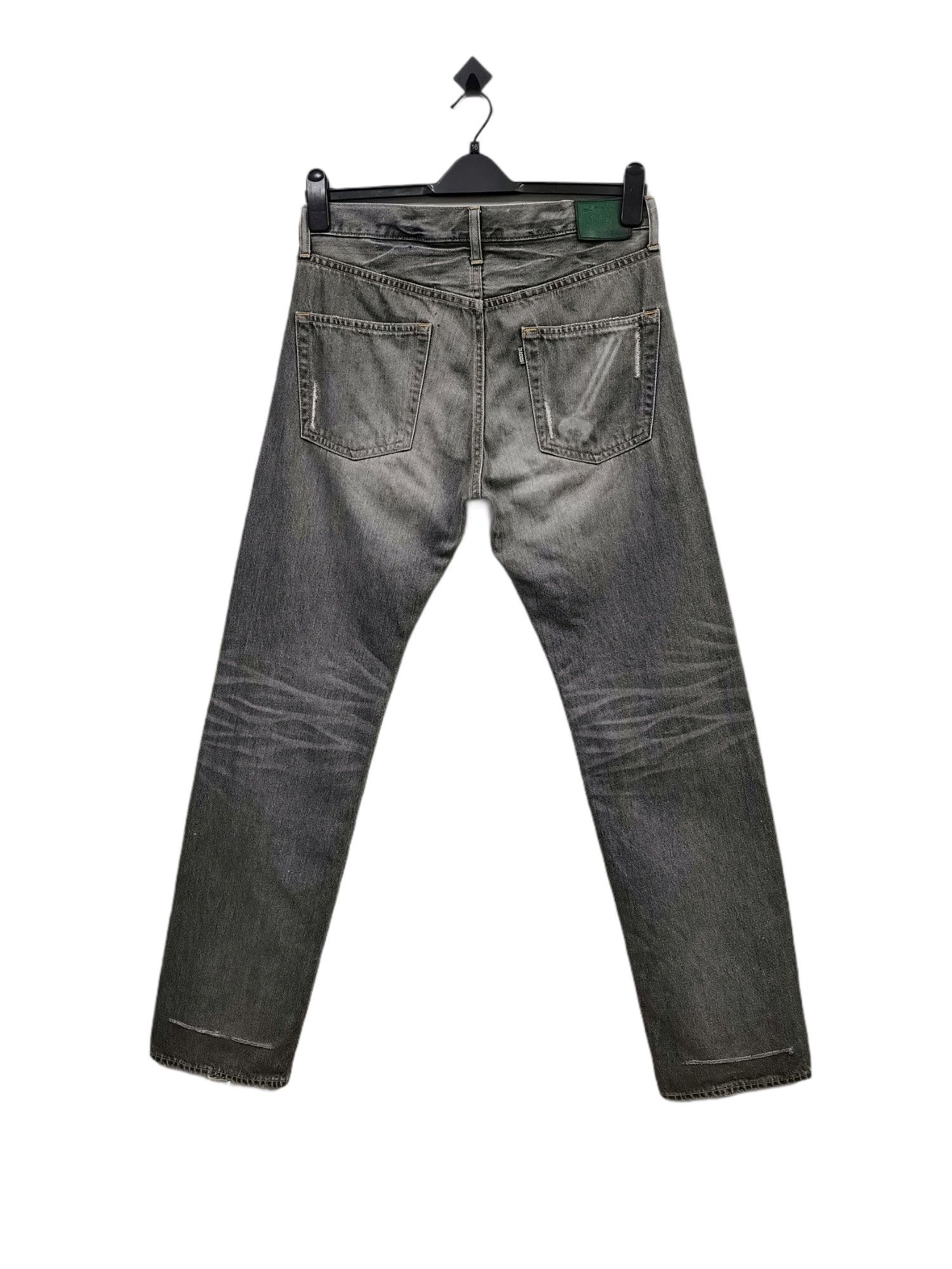 DELUXE 🔥🔥🔥DELUXE JAPAN Mechanical Tools Design Denim Jeans Rare Size US 33 - 2 Thumbnail