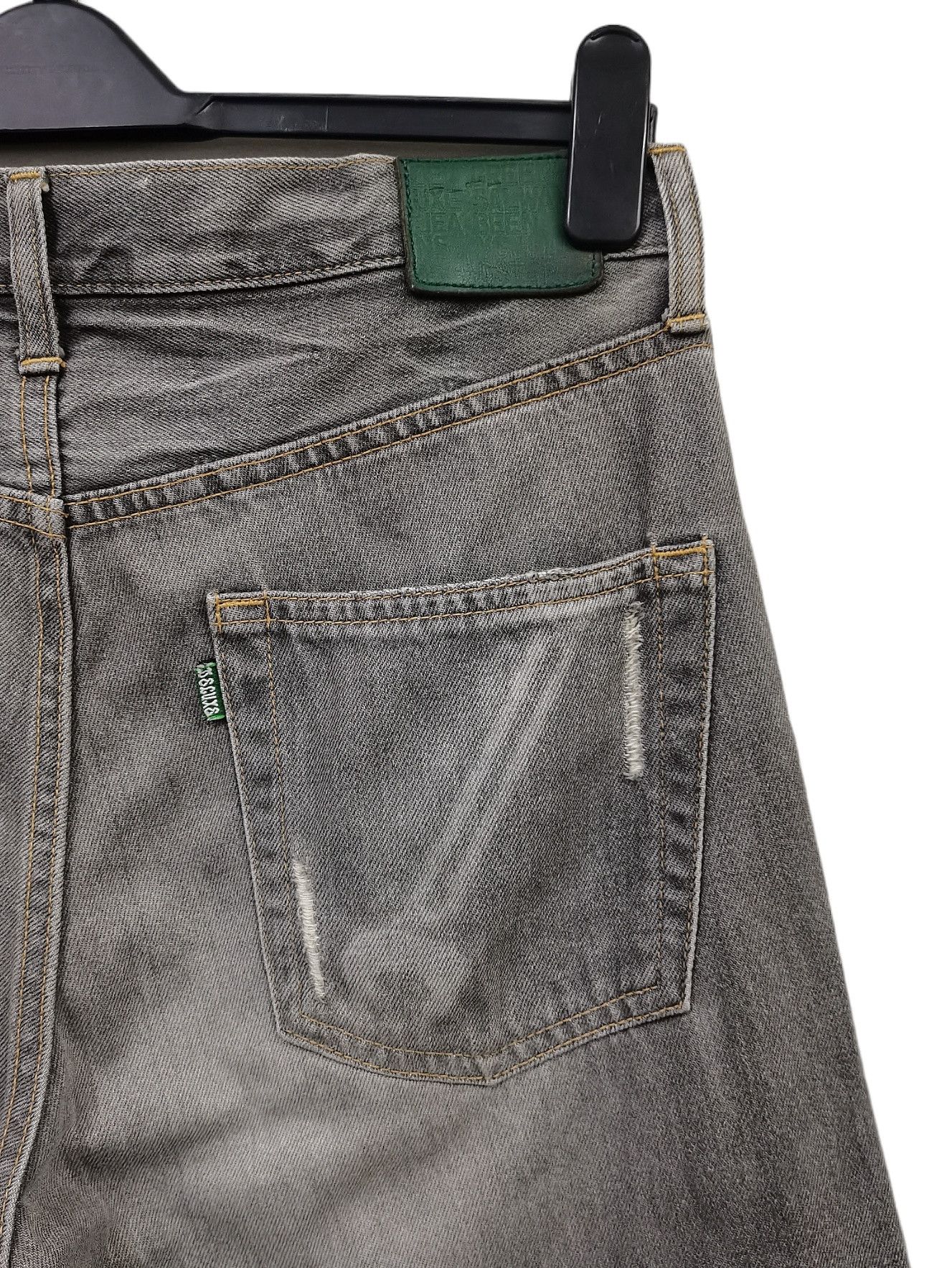 DELUXE 🔥🔥🔥DELUXE JAPAN Mechanical Tools Design Denim Jeans Rare Size US 33 - 13 Thumbnail