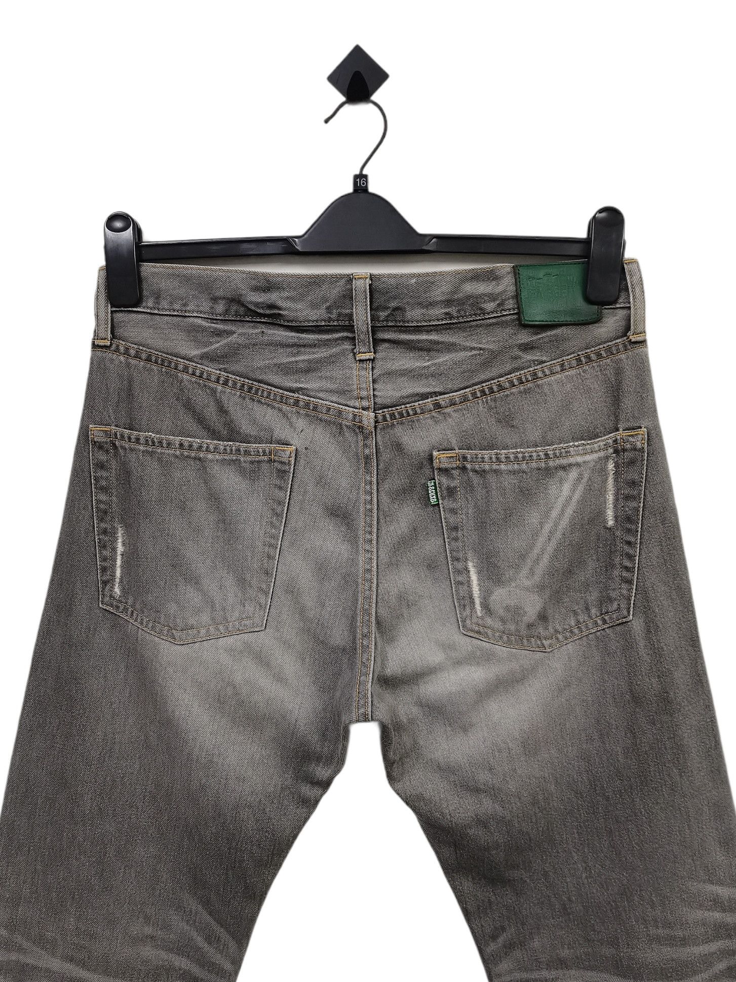 DELUXE 🔥🔥🔥DELUXE JAPAN Mechanical Tools Design Denim Jeans Rare Size US 33 - 11 Thumbnail