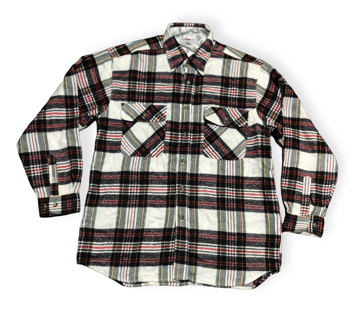 Band Tees × Mexicana × Vintage Vintage wool Flannel mexicana chicano style shirt Size US L / EU 52-54 / 3 - 2 Thumbnail