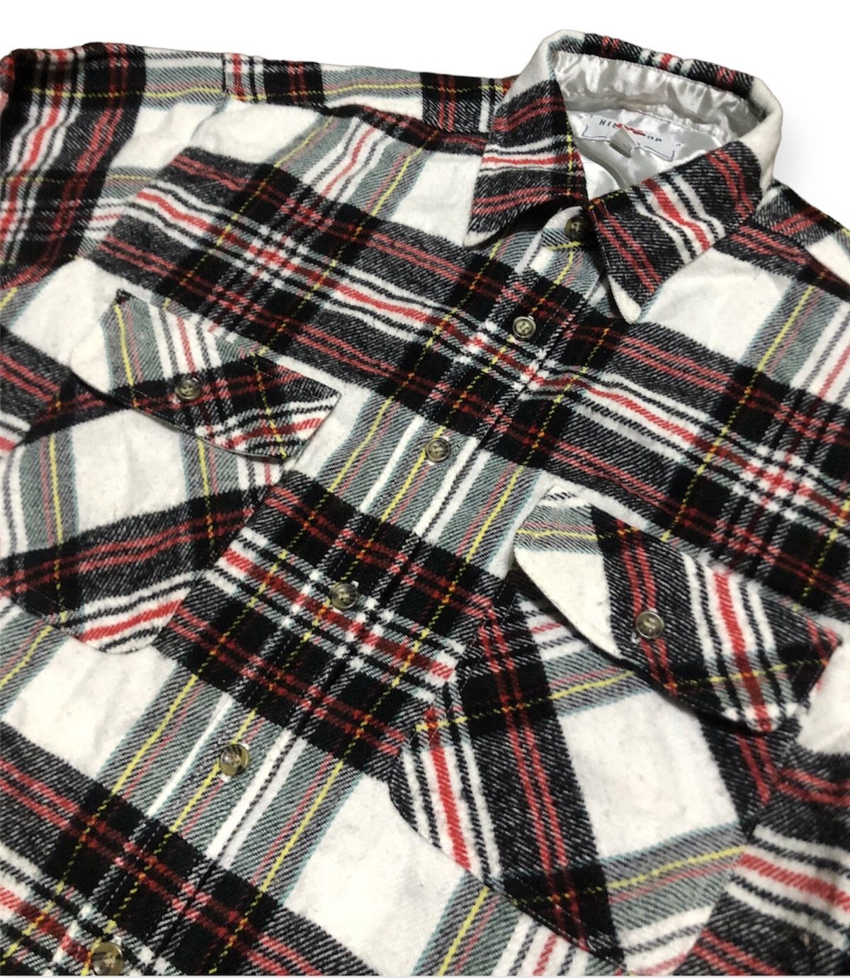 Band Tees × Mexicana × Vintage Vintage wool Flannel mexicana chicano style shirt Size US L / EU 52-54 / 3 - 3 Thumbnail
