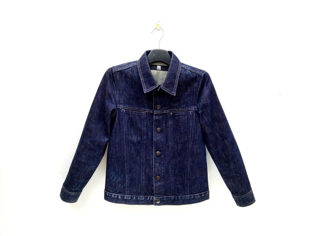 Marithe + Francois Girbaud 🔥🔥🔥Marithé Fŕançois Girbaud Button Denim Jacket Rare Size US S / EU 44-46 / 1 - 1 Thumbnail