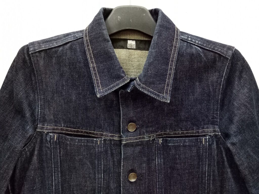 Marithe + Francois Girbaud 🔥🔥🔥Marithé Fŕançois Girbaud Button Denim Jacket Rare Size US S / EU 44-46 / 1 - 2 Thumbnail