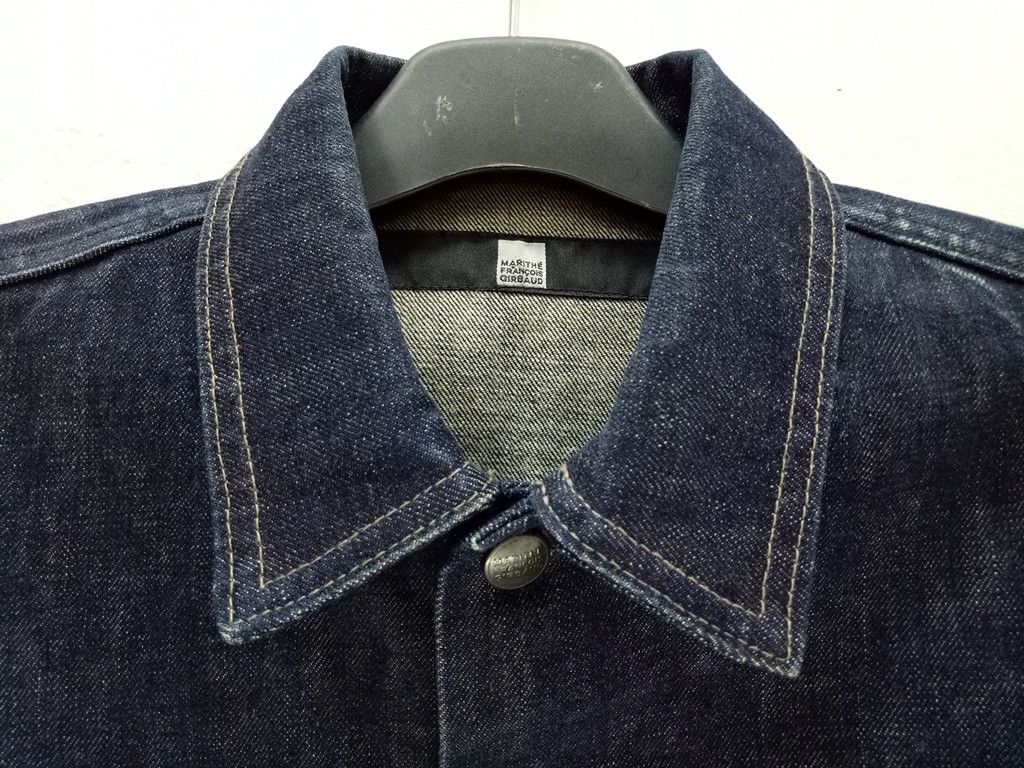 Marithe + Francois Girbaud 🔥🔥🔥Marithé Fŕançois Girbaud Button Denim Jacket Rare Size US S / EU 44-46 / 1 - 3 Thumbnail