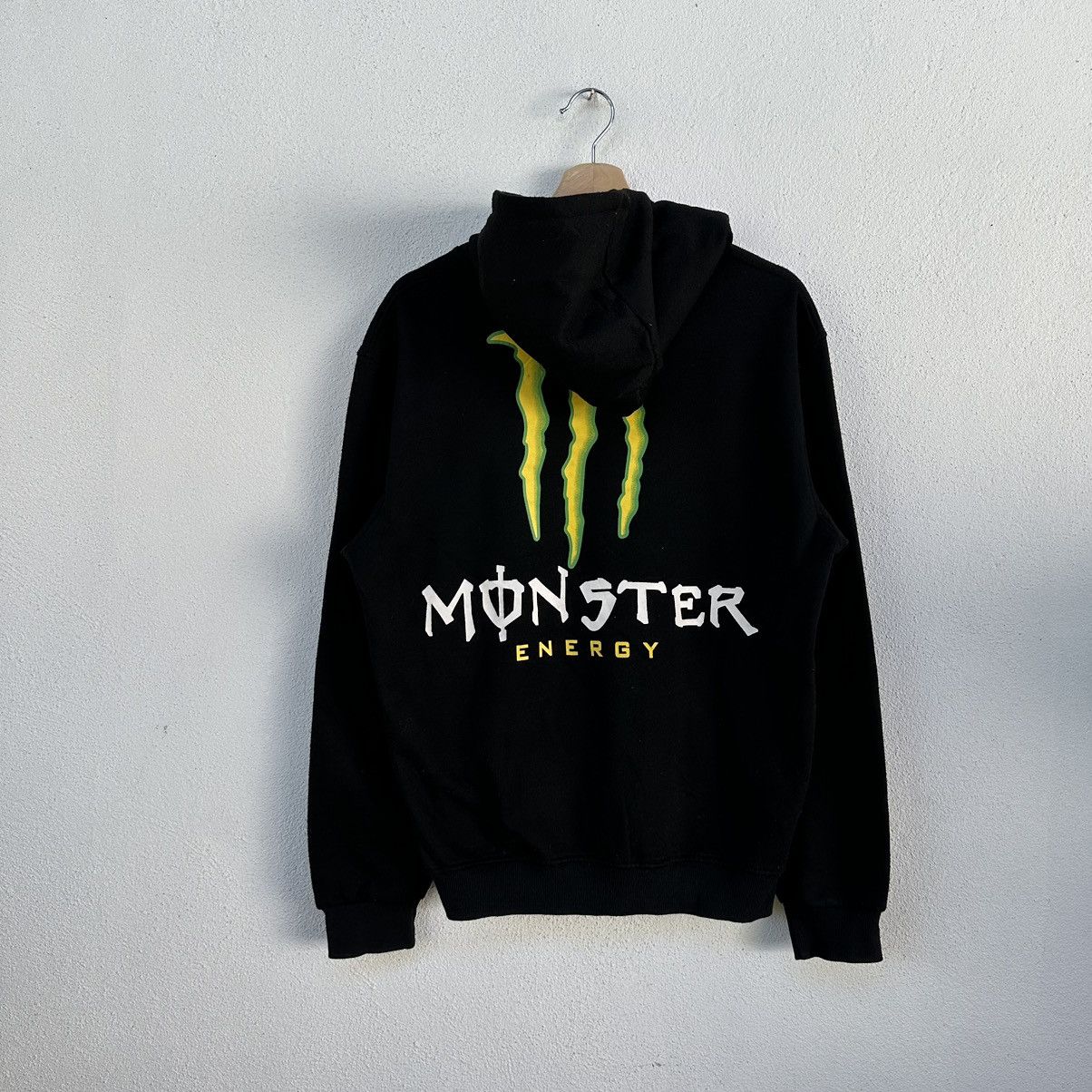 Vintage rare 90’s black monster hoodie