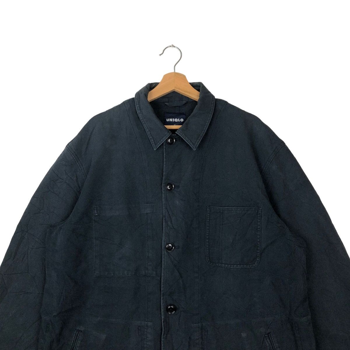 Japanese Brand VINTAGE CHORE WORK JACKET UNIQLO JAPAN CARGO MULTI POCKET Size US XL / EU 56 / 4 - 2 Thumbnail
