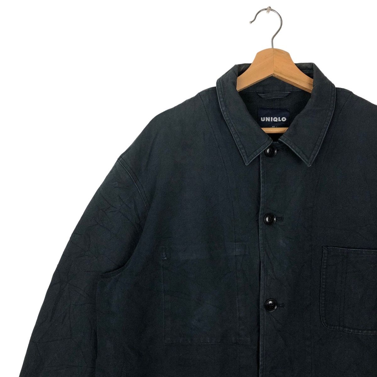 Japanese Brand VINTAGE CHORE WORK JACKET UNIQLO JAPAN CARGO MULTI POCKET Size US XL / EU 56 / 4 - 6 Thumbnail