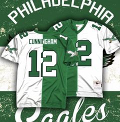 Randall Cunningham Philadelphia Eagles Mitchell & Ness 1994