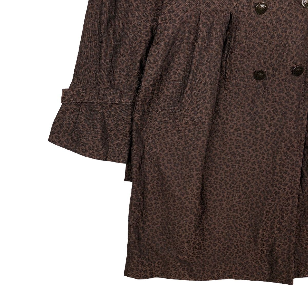 Vintage VINTAGE TIGER STRIPED DOT LONG JACKET VISCONTI JAPAN MADE Size XS / US 0-2 / IT 36-38 - 3 Thumbnail