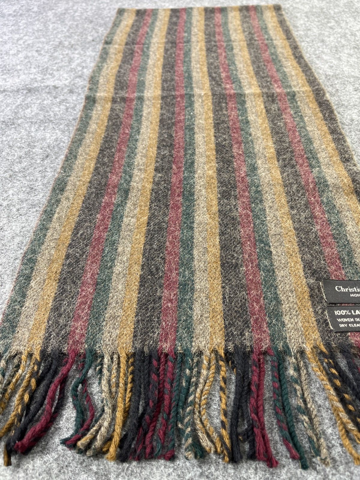 Christian Dior Monsieur × Vintage Christian Dior Scarf / Muffler / Neckwear - T244 Size ONE SIZE - 3 Thumbnail