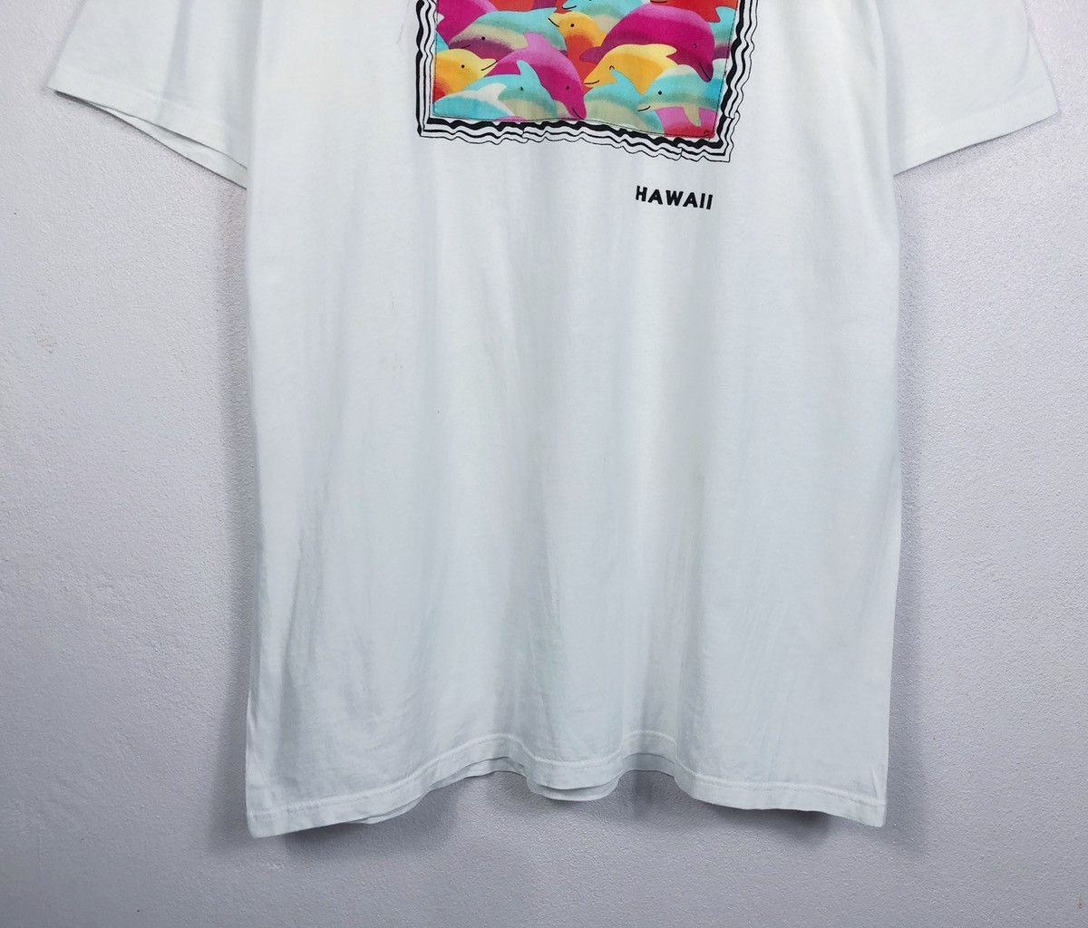 Vintage Rare Vintage Hawaii Dolphin Motive Tee Made in USA Size US XL / EU 56 / 4 - 4 Thumbnail