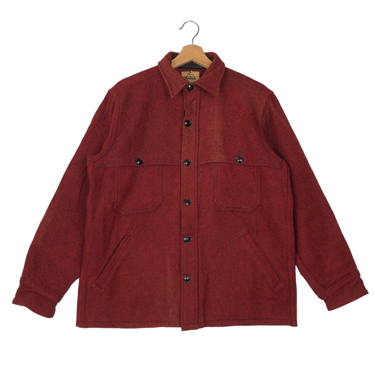 Woolrich Woolen Mills 🔥TRUE VINTAGE 1960 WOOL JACKET WOOLRICH Size US M / EU 48-50 / 2 - 1 Thumbnail