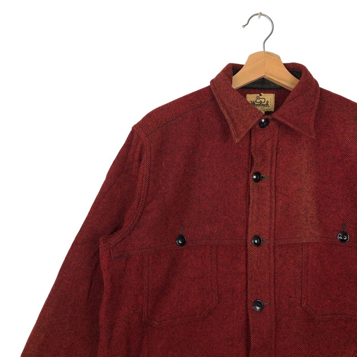 Woolrich Woolen Mills 🔥TRUE VINTAGE 1960 WOOL JACKET WOOLRICH Size US M / EU 48-50 / 2 - 6 Thumbnail