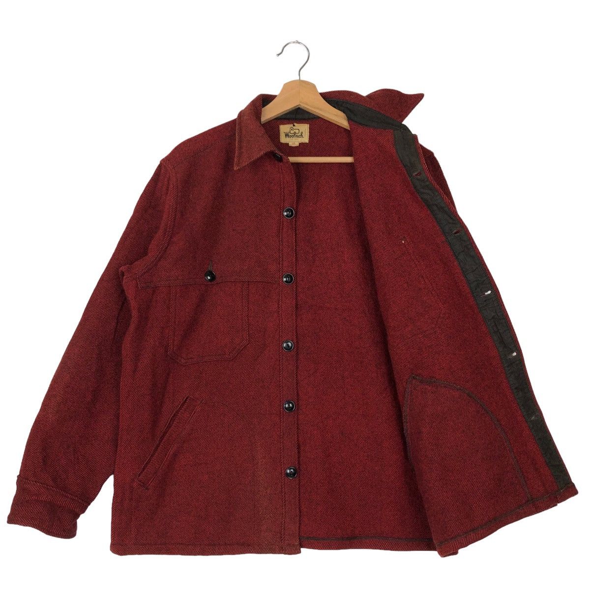 Woolrich Woolen Mills 🔥TRUE VINTAGE 1960 WOOL JACKET WOOLRICH Size US M / EU 48-50 / 2 - 8 Thumbnail