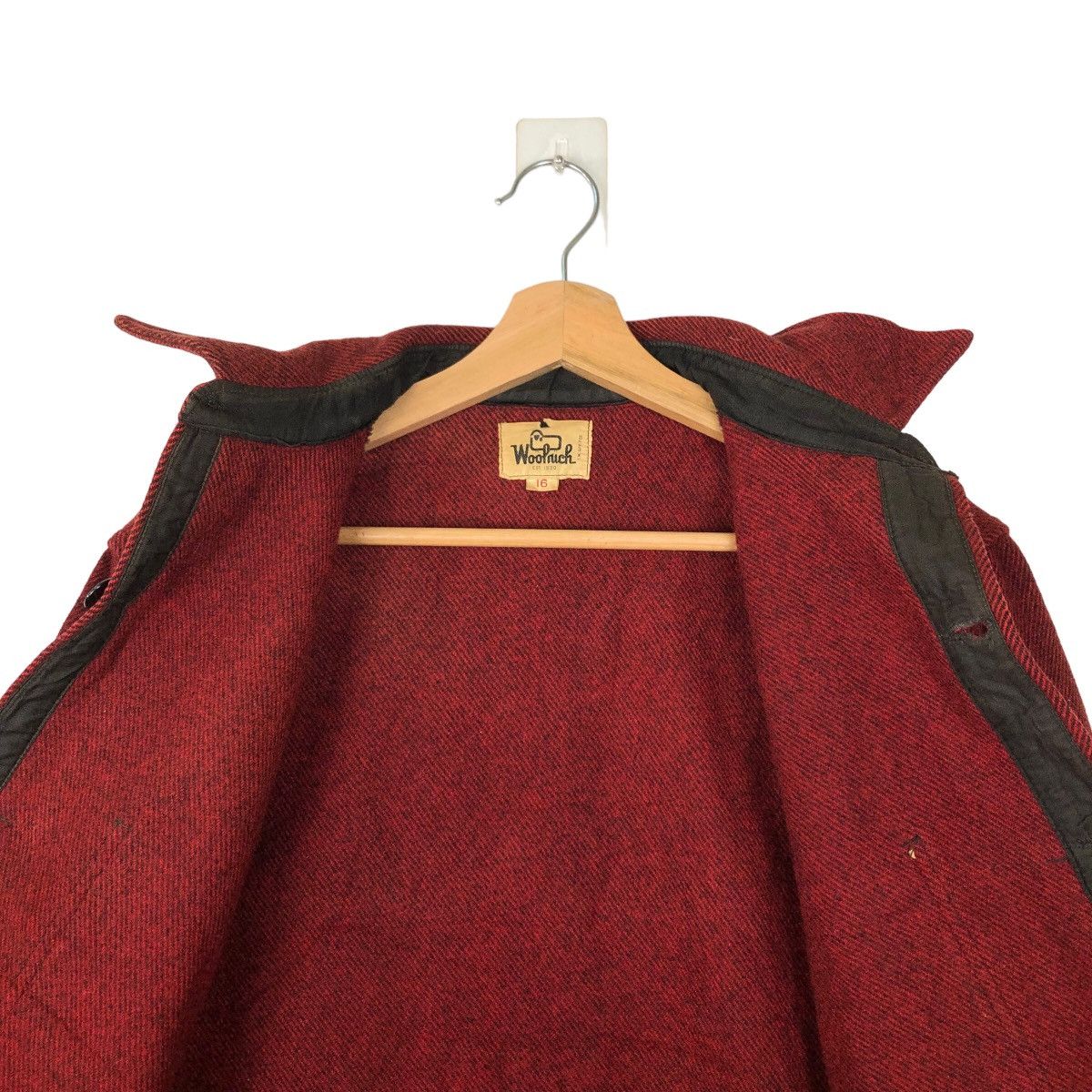 Woolrich Woolen Mills 🔥TRUE VINTAGE 1960 WOOL JACKET WOOLRICH Size US M / EU 48-50 / 2 - 10 Thumbnail
