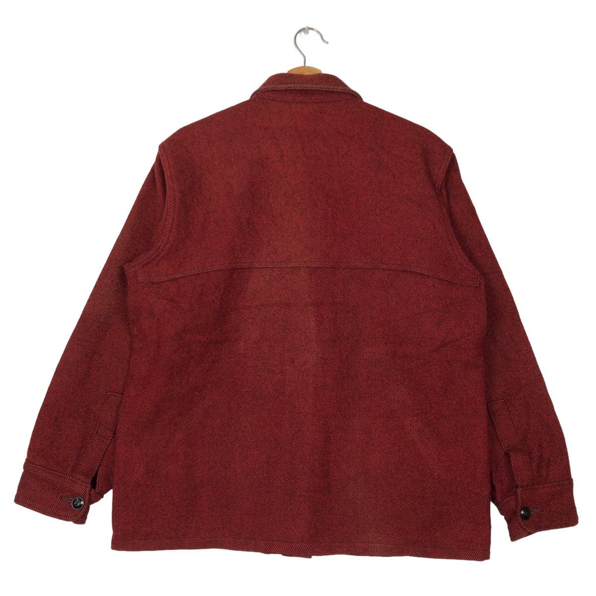 Woolrich Woolen Mills 🔥TRUE VINTAGE 1960 WOOL JACKET WOOLRICH Size US M / EU 48-50 / 2 - 7 Thumbnail