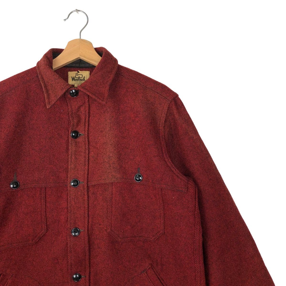Woolrich Woolen Mills 🔥TRUE VINTAGE 1960 WOOL JACKET WOOLRICH Size US M / EU 48-50 / 2 - 5 Thumbnail