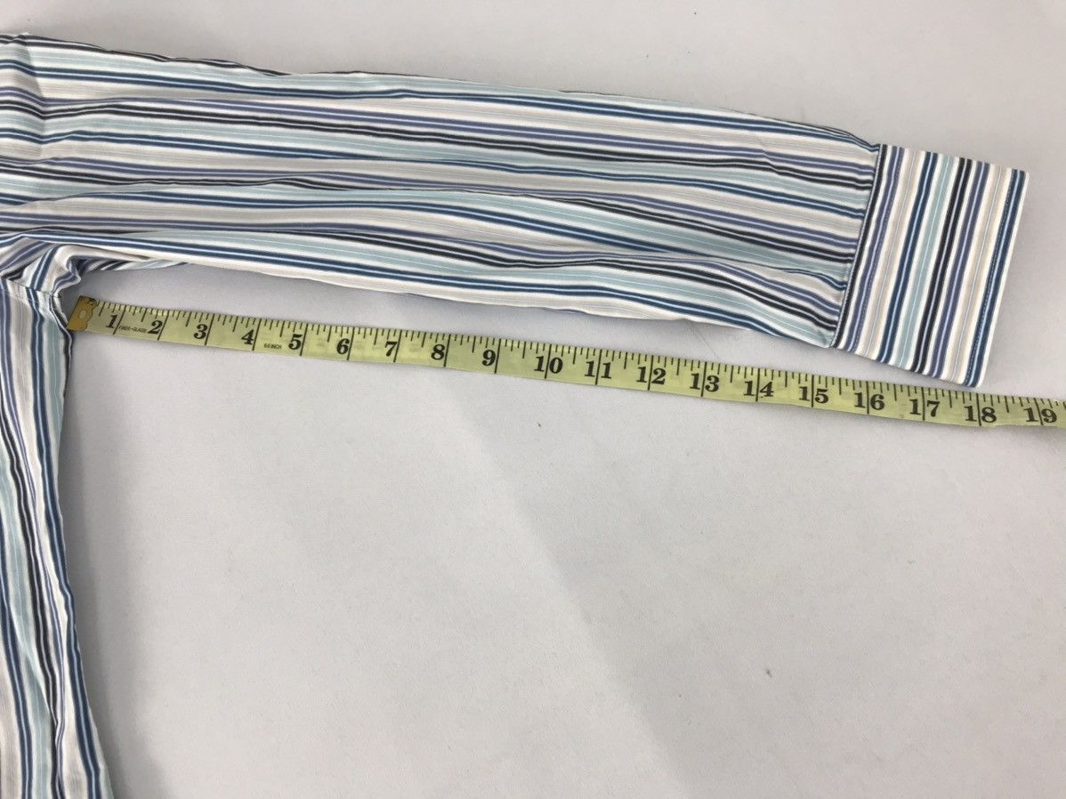 French Connection × Vintage French Connection Button Up Single Pocket Striped K136j Size US L / EU 52-54 / 3 - 11 Thumbnail