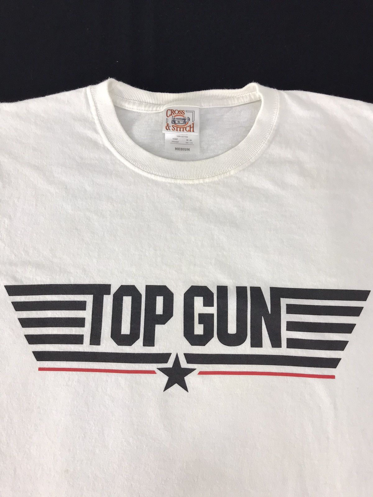 Vintage Top Gun School American Action Movie Film Maverick USAF Size M / US 6-8 / IT 42-44 - 3 Thumbnail