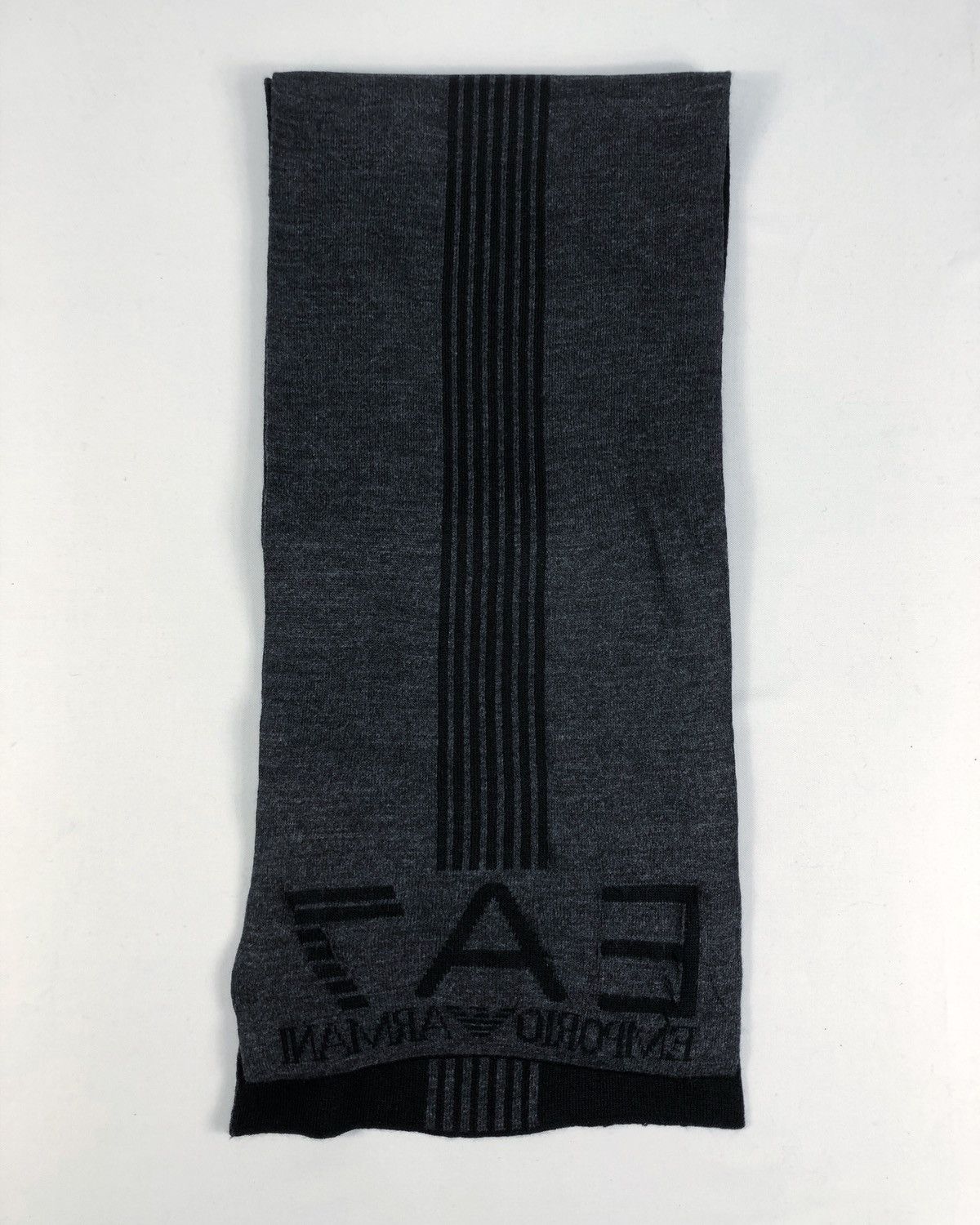 Emporio Armani Emporio Armani Mountain Big Logo Muffler Scarf Made in Italy Size ONE SIZE - 5 Thumbnail