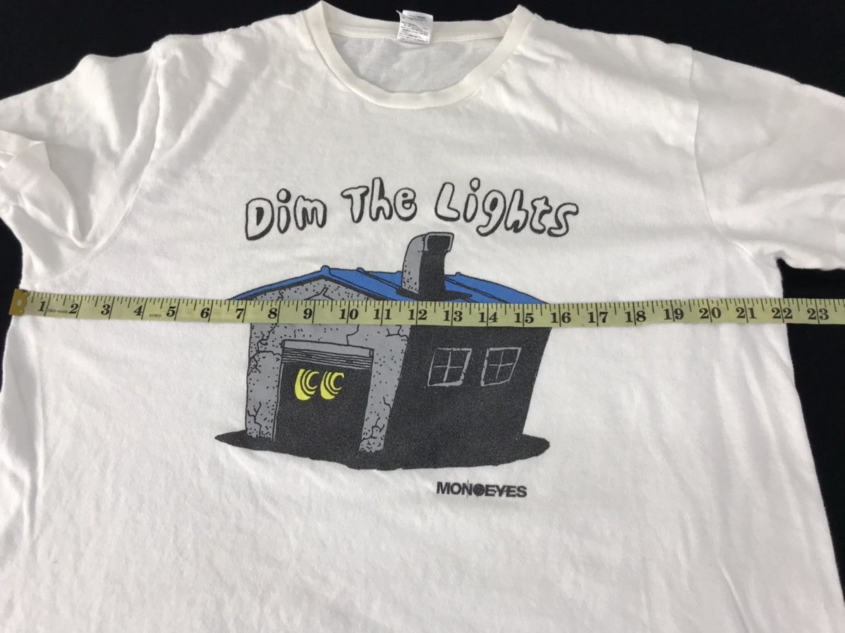 Band Tees × Japanese Brand × Vintage Monoeyes Dim The Light Japanese Rock Band Tee K162j Size US L / EU 52-54 / 3 - 8 Thumbnail