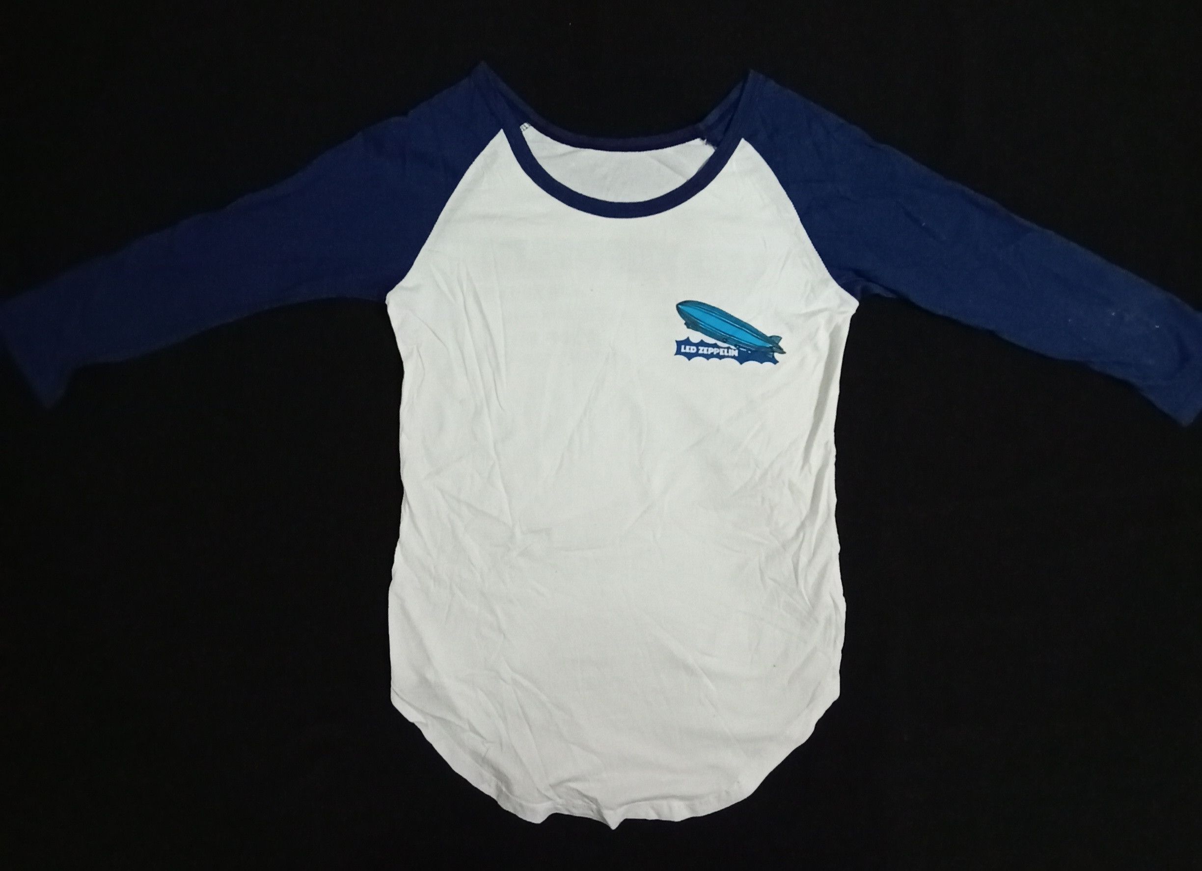 Band Tees LED ZEPPELIN Rock Band Japan Tour 3Q Raglan Tee Size XXS / US 00 / IT 34 - 4 Thumbnail