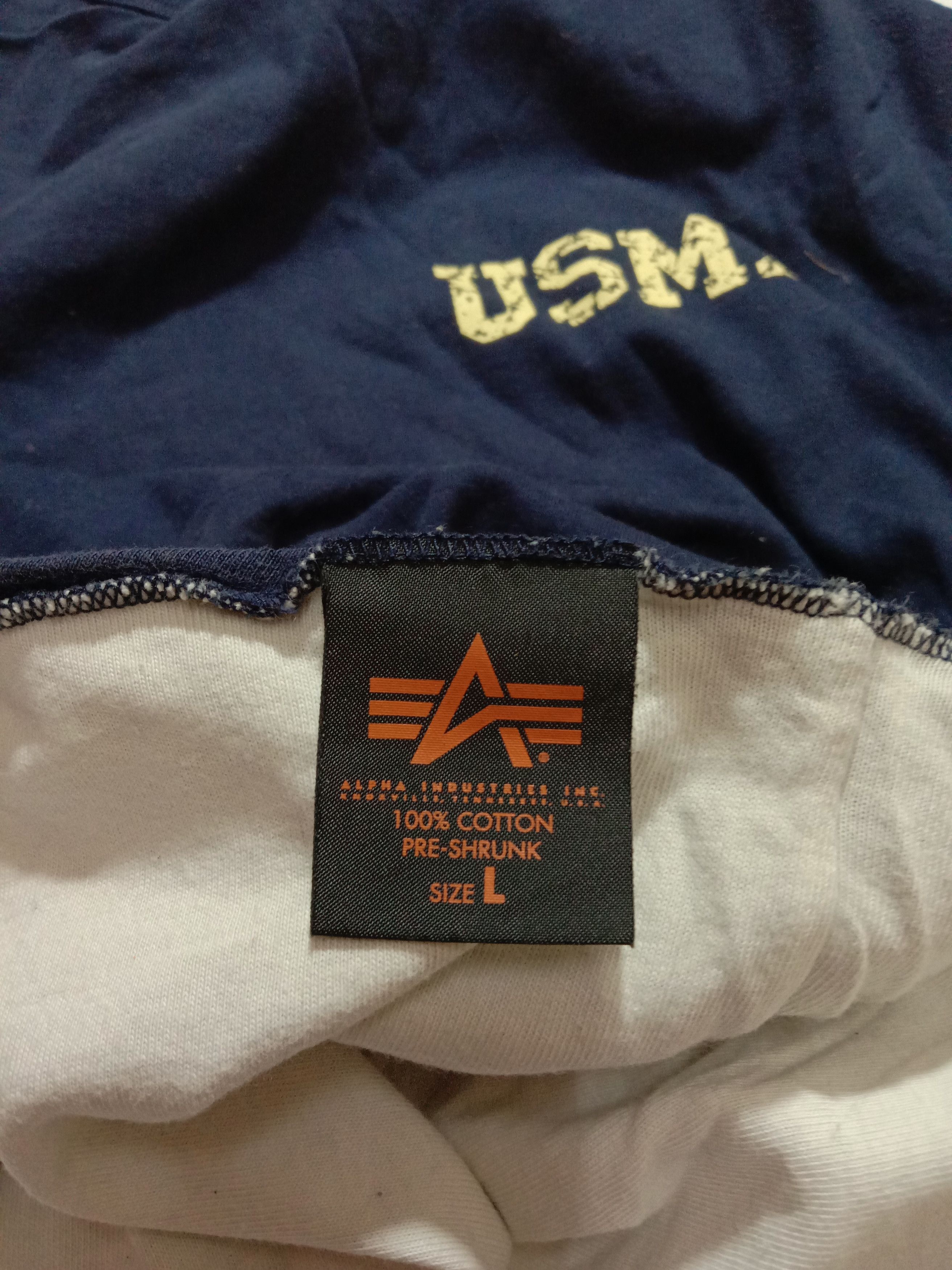 Alpha Industries Alpha Industries Short Sleeve Military Tee USMA Size US M / EU 48-50 / 2 - 5 Thumbnail