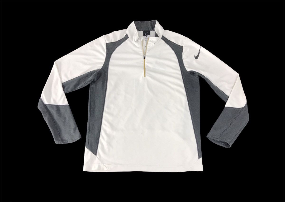 Nike Nike Dri-Fit Athletic Coach Sweater Sweatshirt Half Zip Size US M / EU 48-50 / 2 - 1 Thumbnail