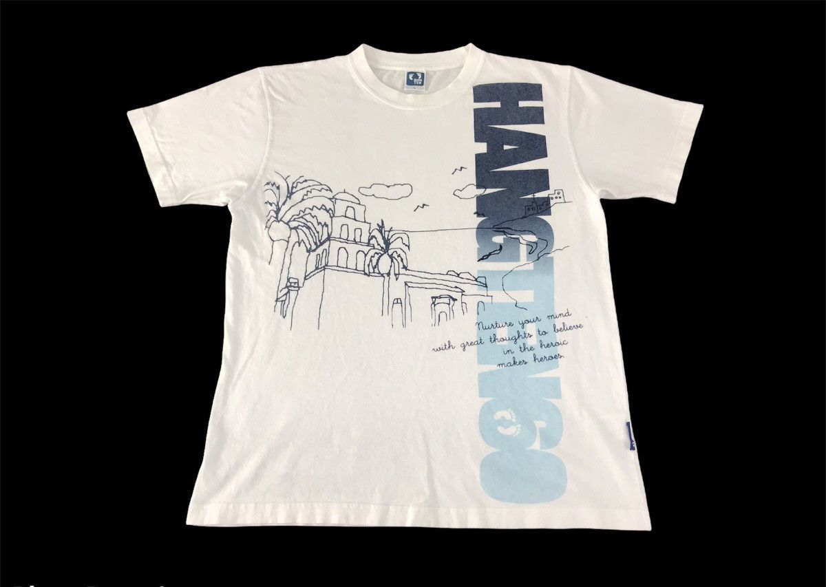 Hang Ten × Vintage Hang Ten Landscape Graphic Screen Tee Printed Size L / US 10 / IT 46 - 1 Thumbnail