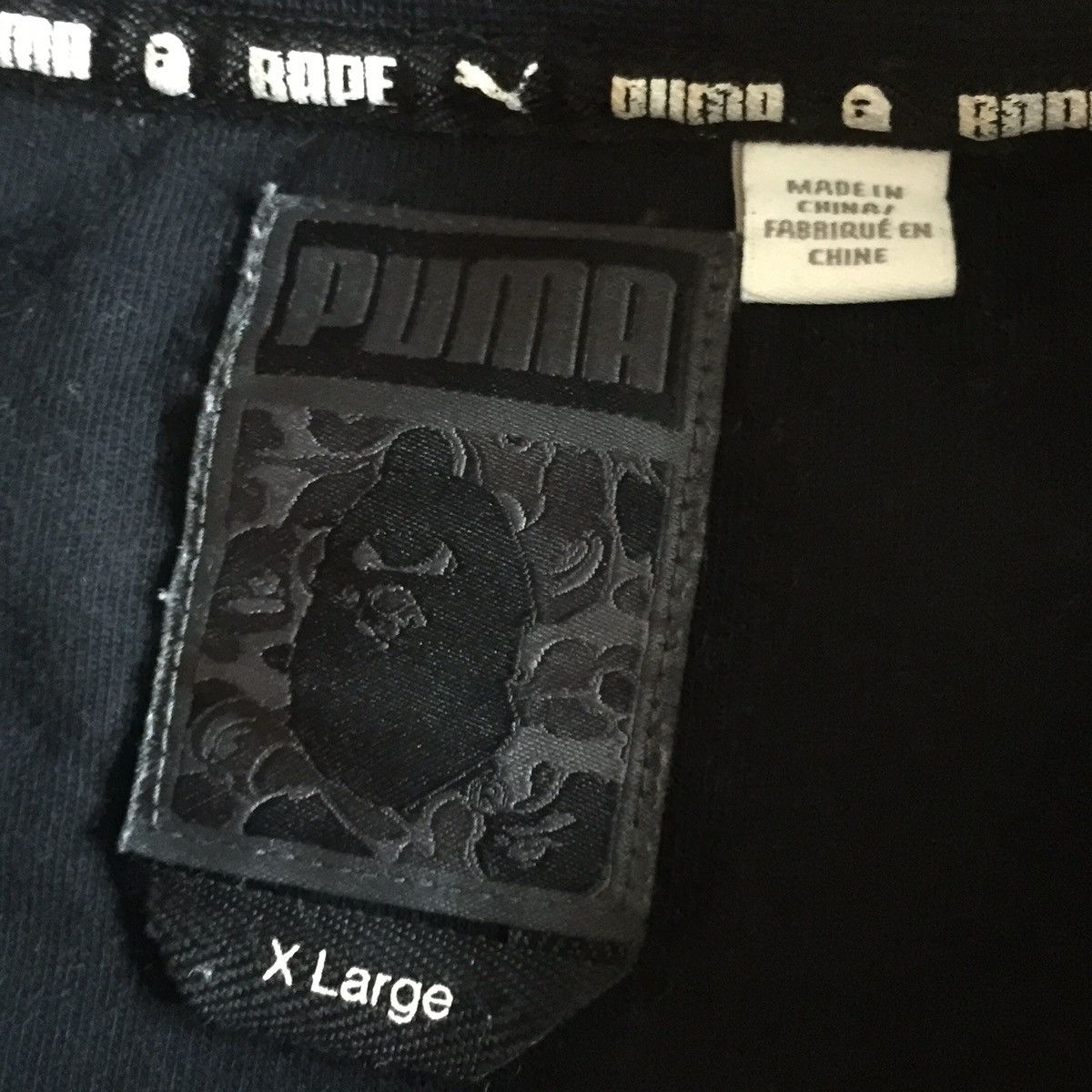 Bape × Puma Bape x Puma Camo Logo Tee Size US XL / EU 56 / 4 - 4 Thumbnail