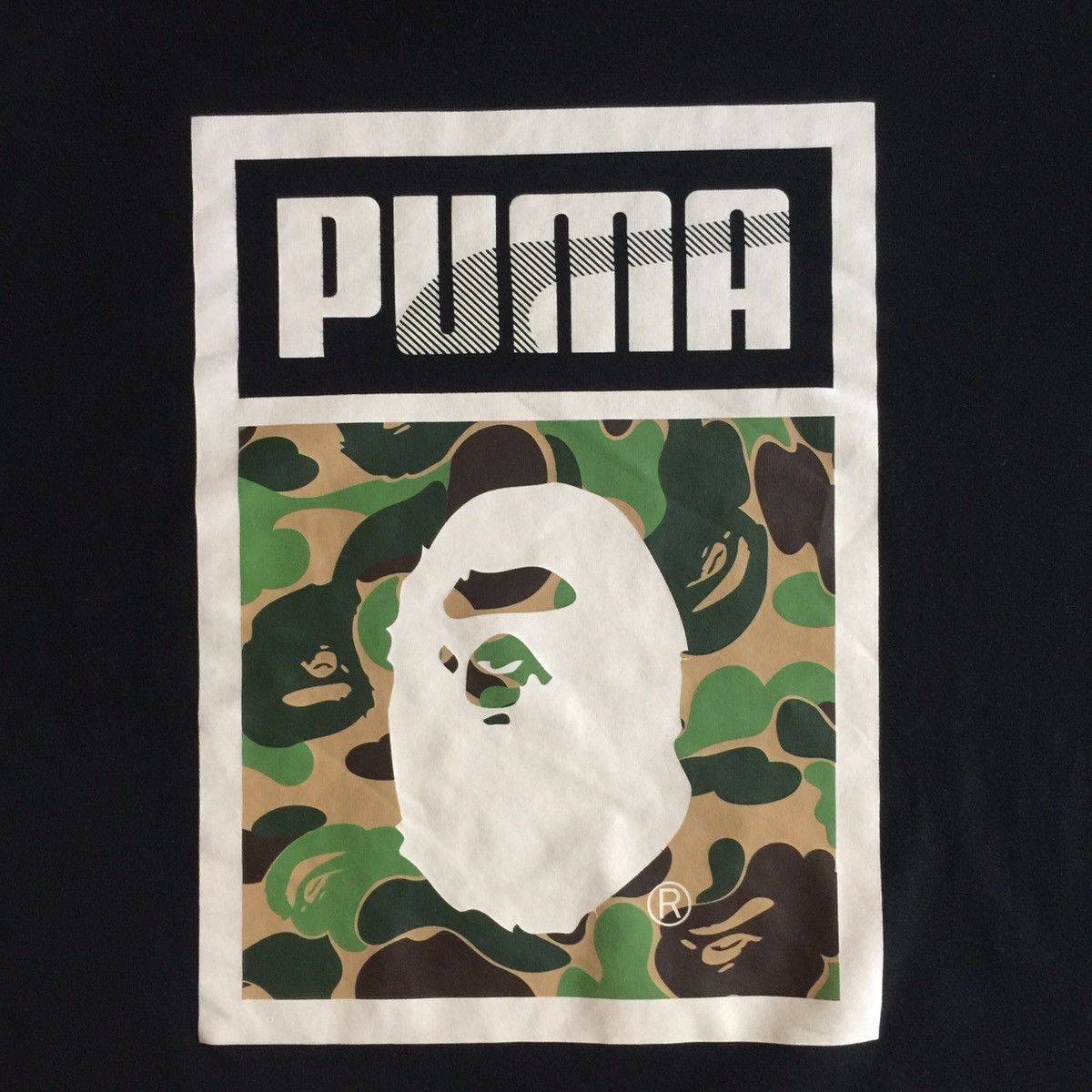 Bape × Puma Bape x Puma Camo Logo Tee Size US XL / EU 56 / 4 - 3 Thumbnail