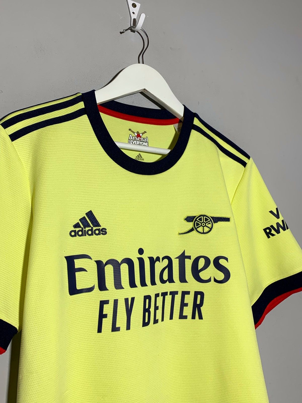 Adidas Arsenal London Adidas 2021/22 Away Y2k Football Shirt Size US L / EU 52-54 / 3 - 3 Thumbnail